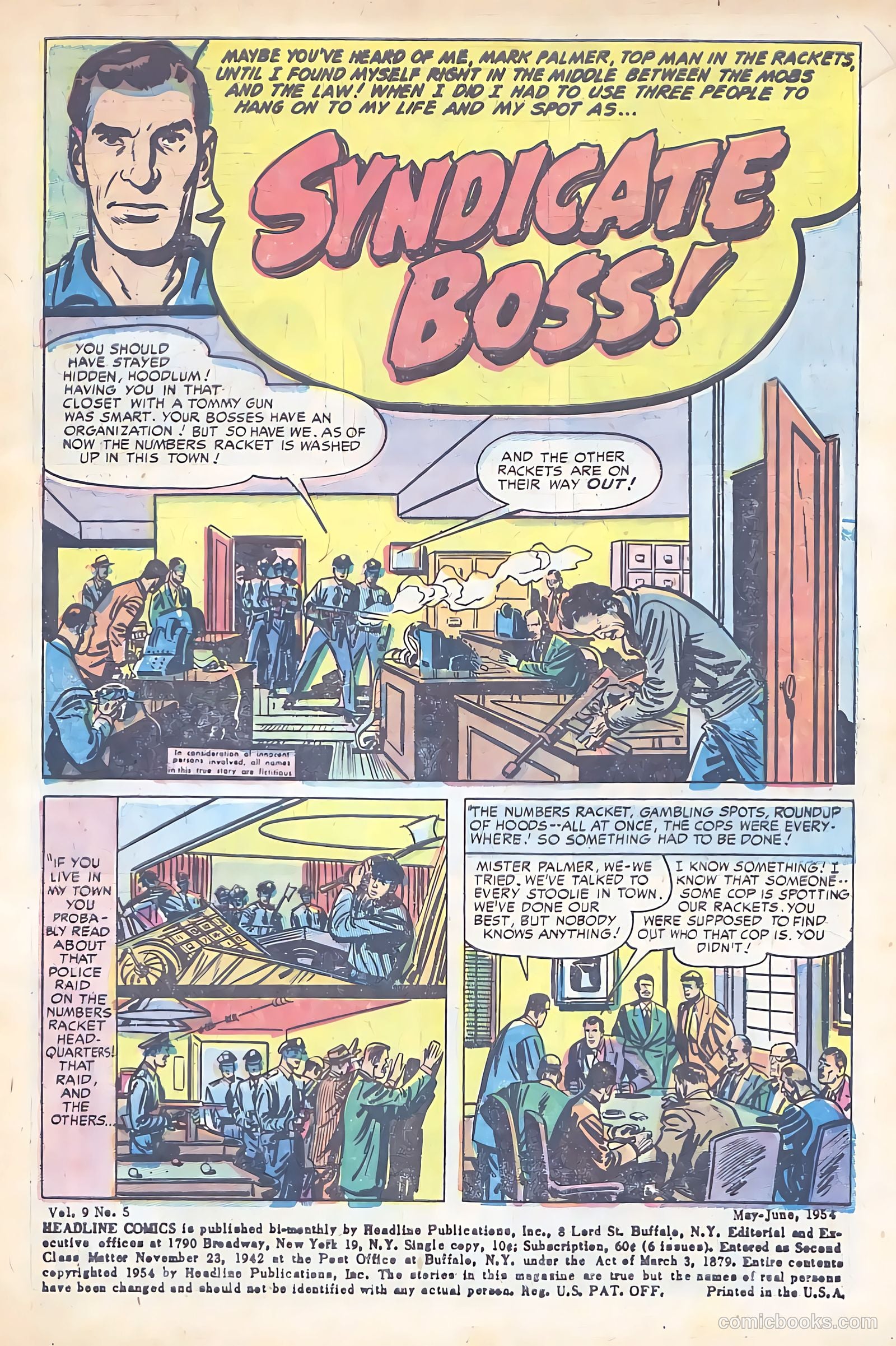 Headline Comics #65 — page 3 of 36