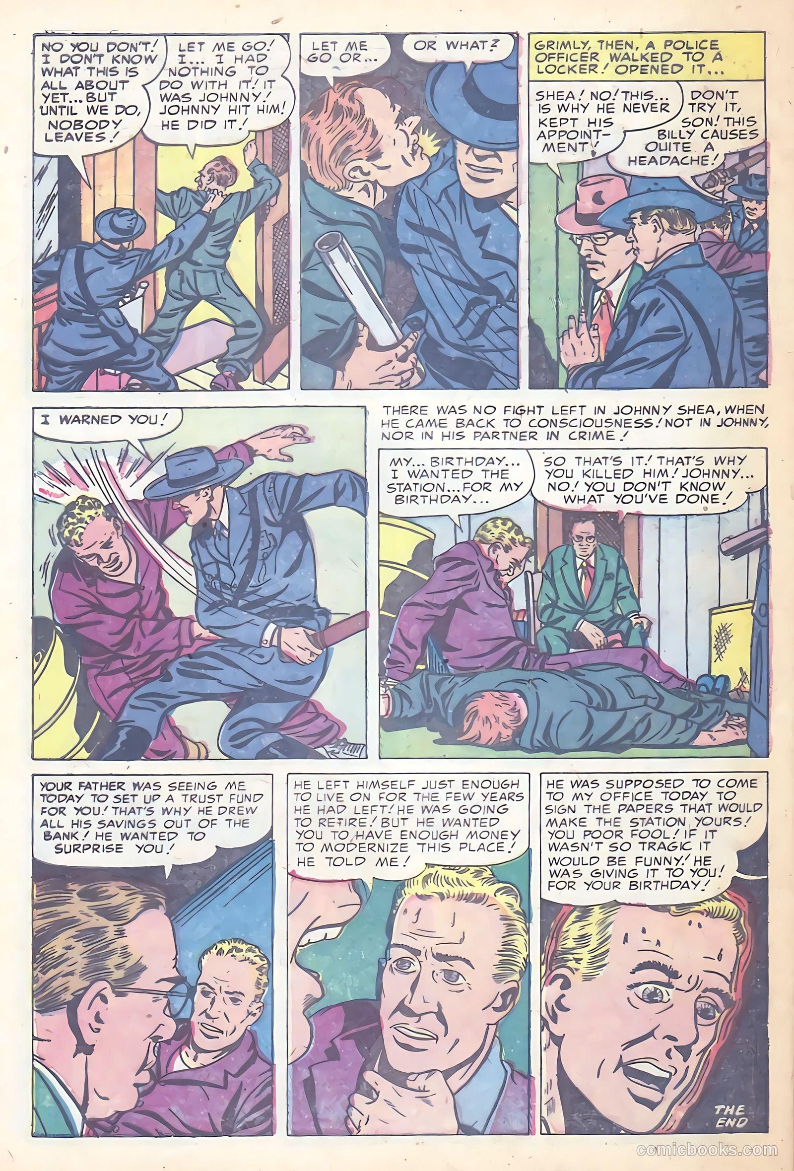 Headline Comics #65 — page 32 of 36