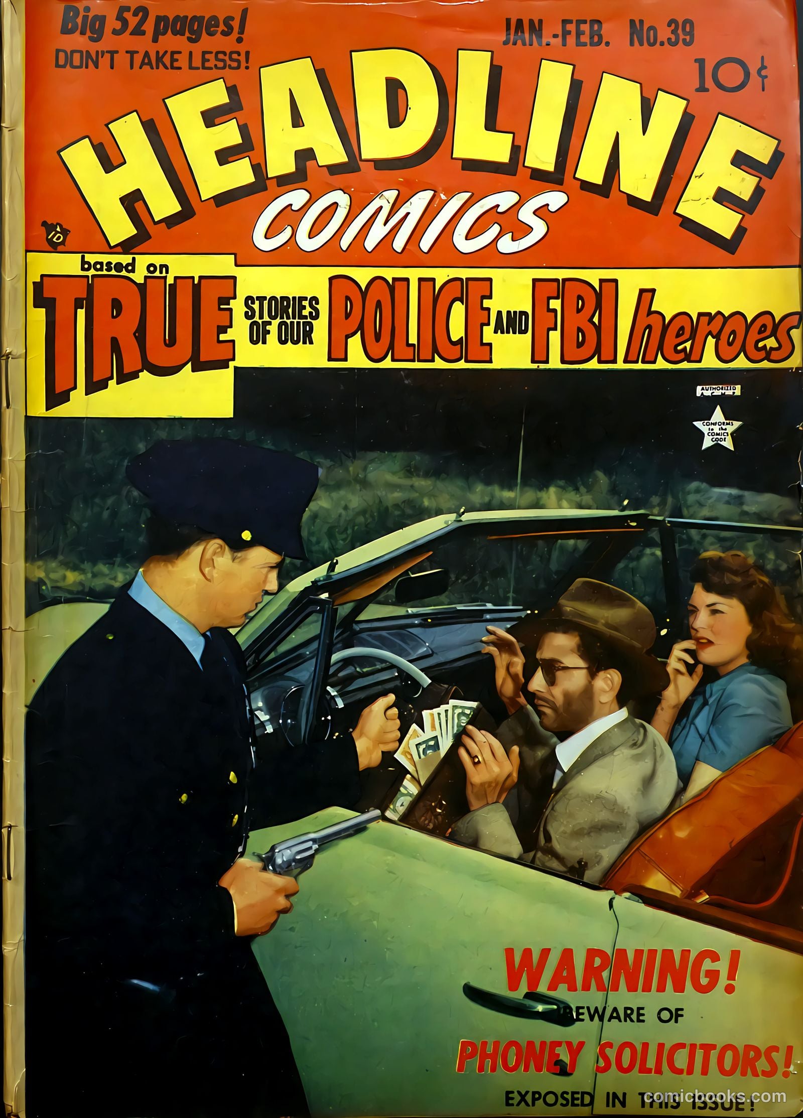 Headline Comics #39 — page 1 of 51