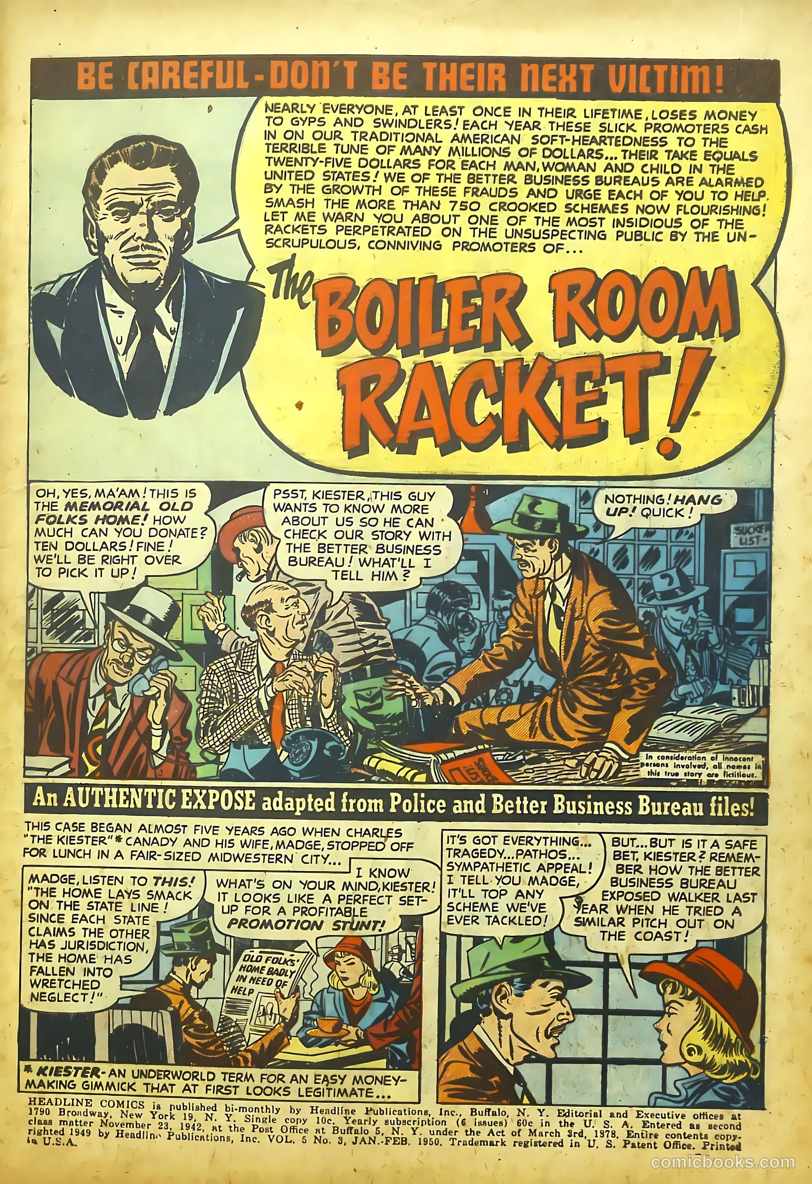 Headline Comics #39 — page 3 of 51