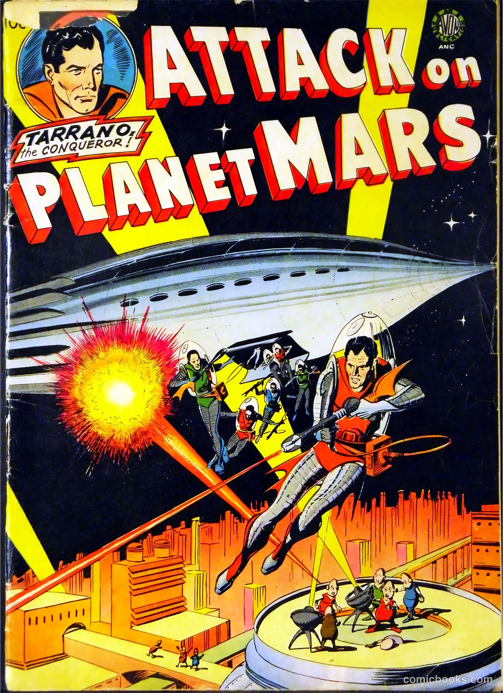 Attack on Planet Mars #1 — page 1 of 36