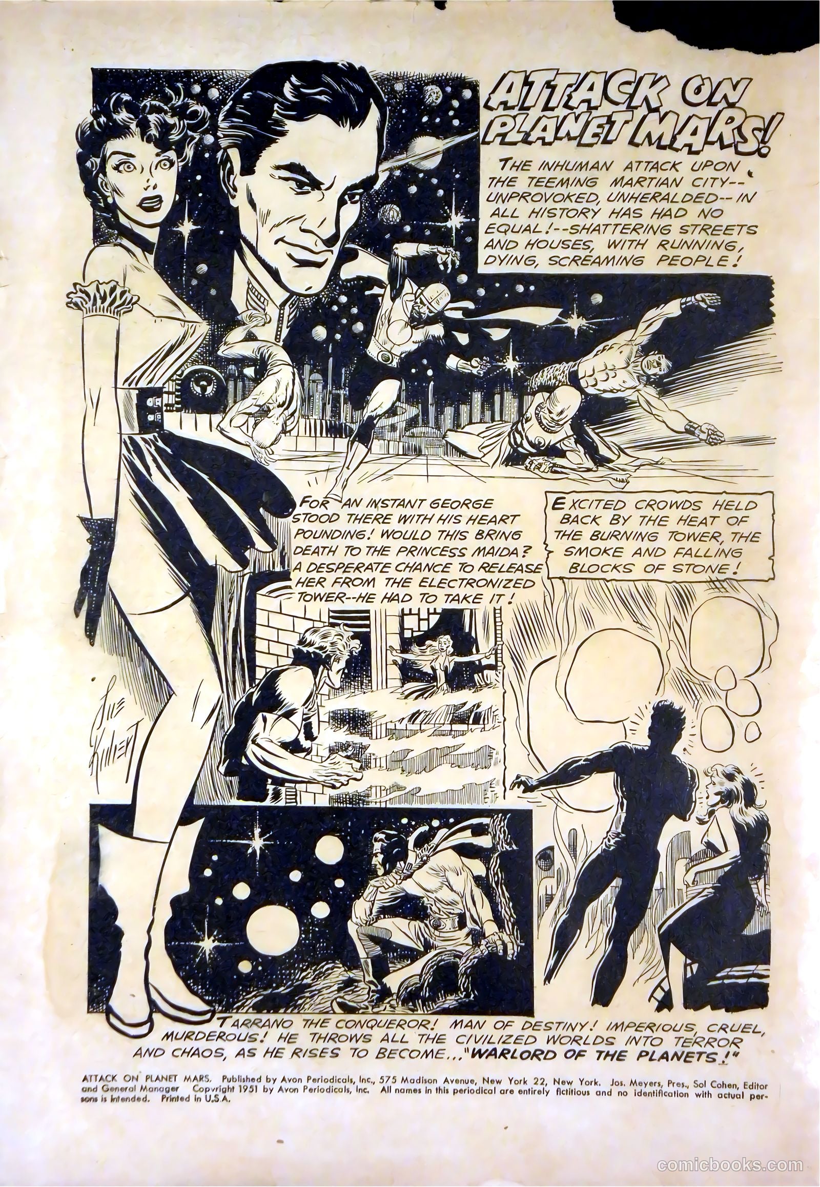 Attack on Planet Mars #1 — page 2 of 36