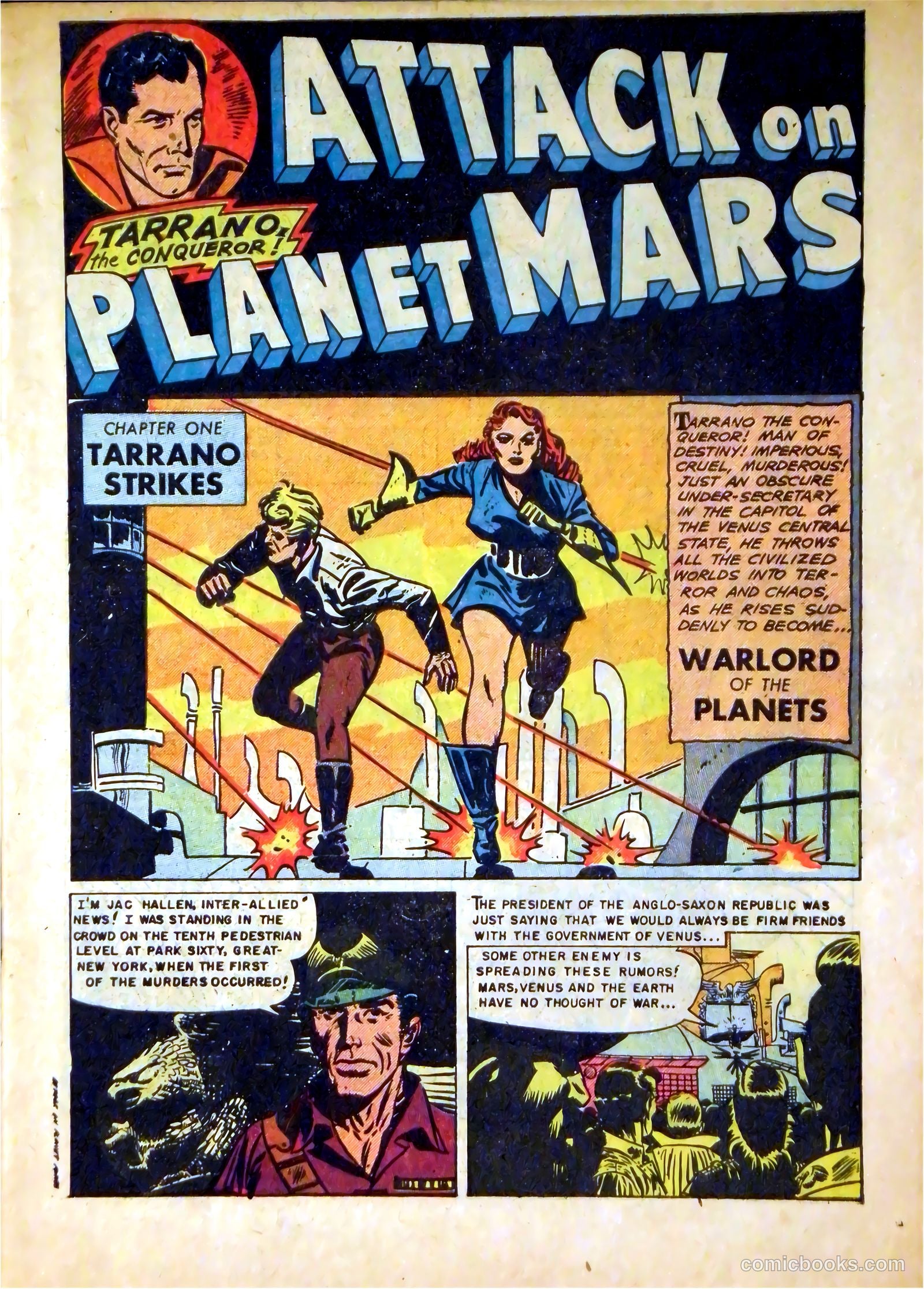 Attack on Planet Mars #1 — page 3 of 36