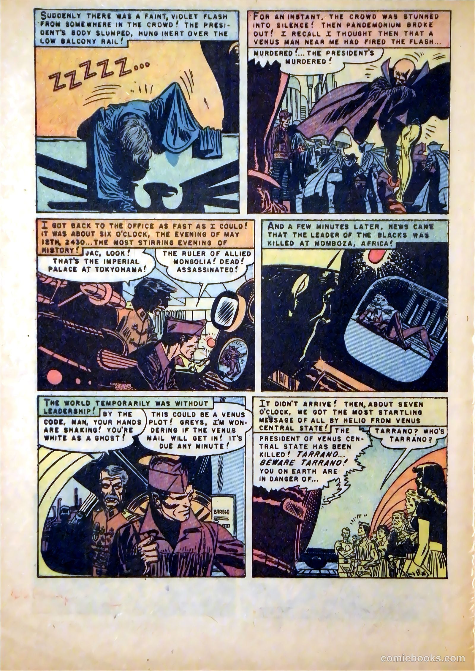 Attack on Planet Mars #1 — page 4 of 36