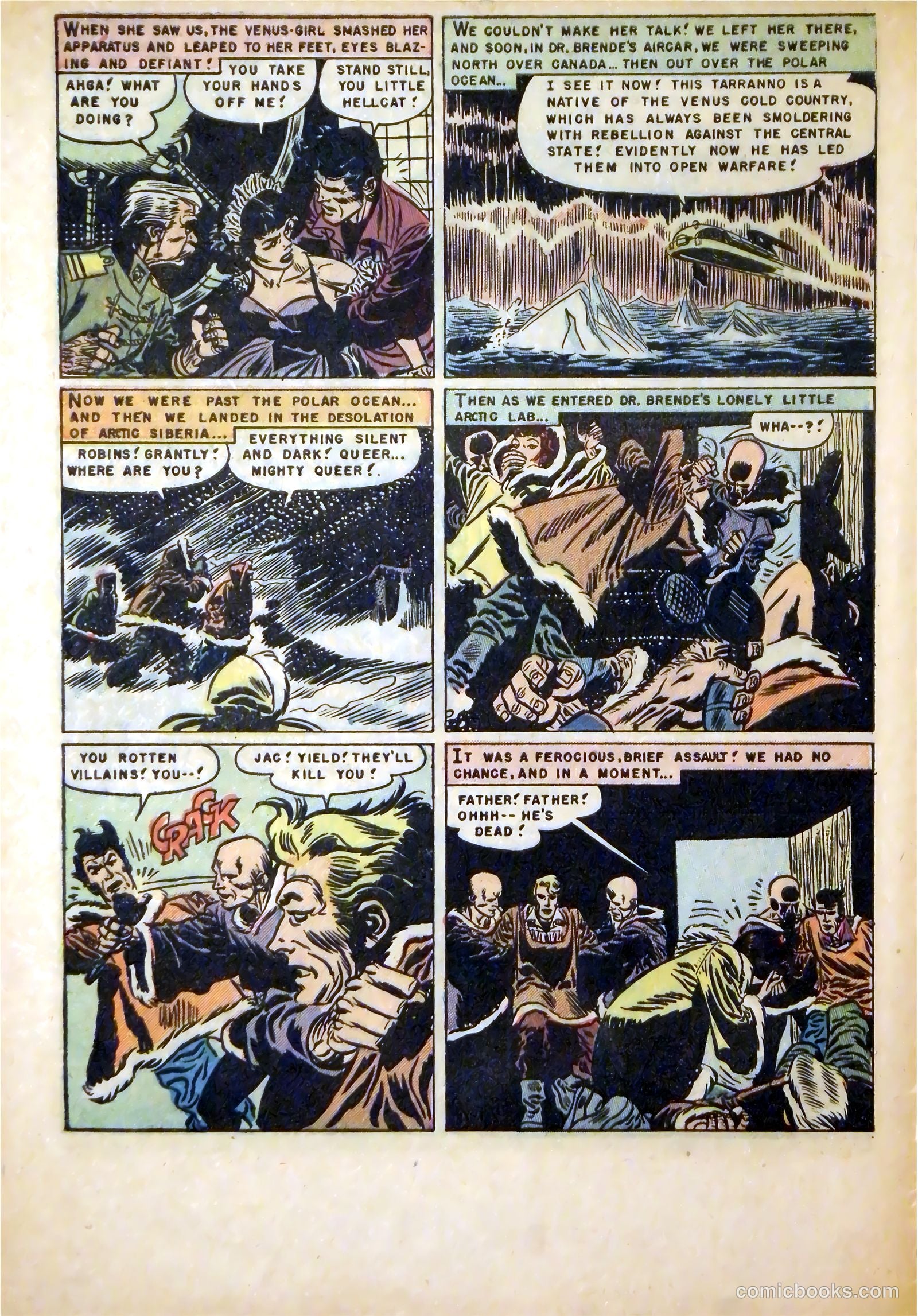 Attack on Planet Mars #1 — page 8 of 36