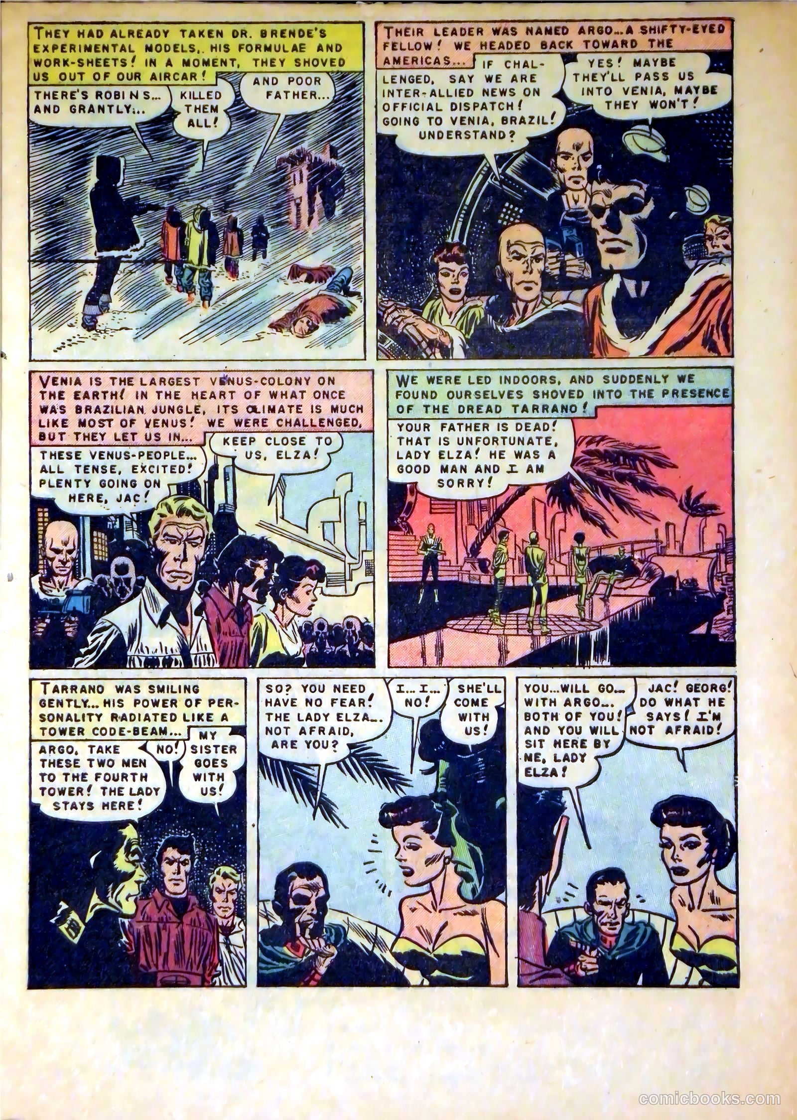 Attack on Planet Mars #1 — page 9 of 36