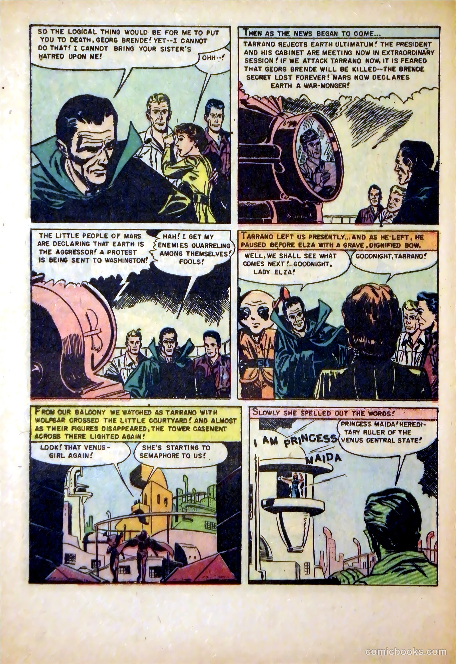 Attack on Planet Mars #1 — page 16 of 36