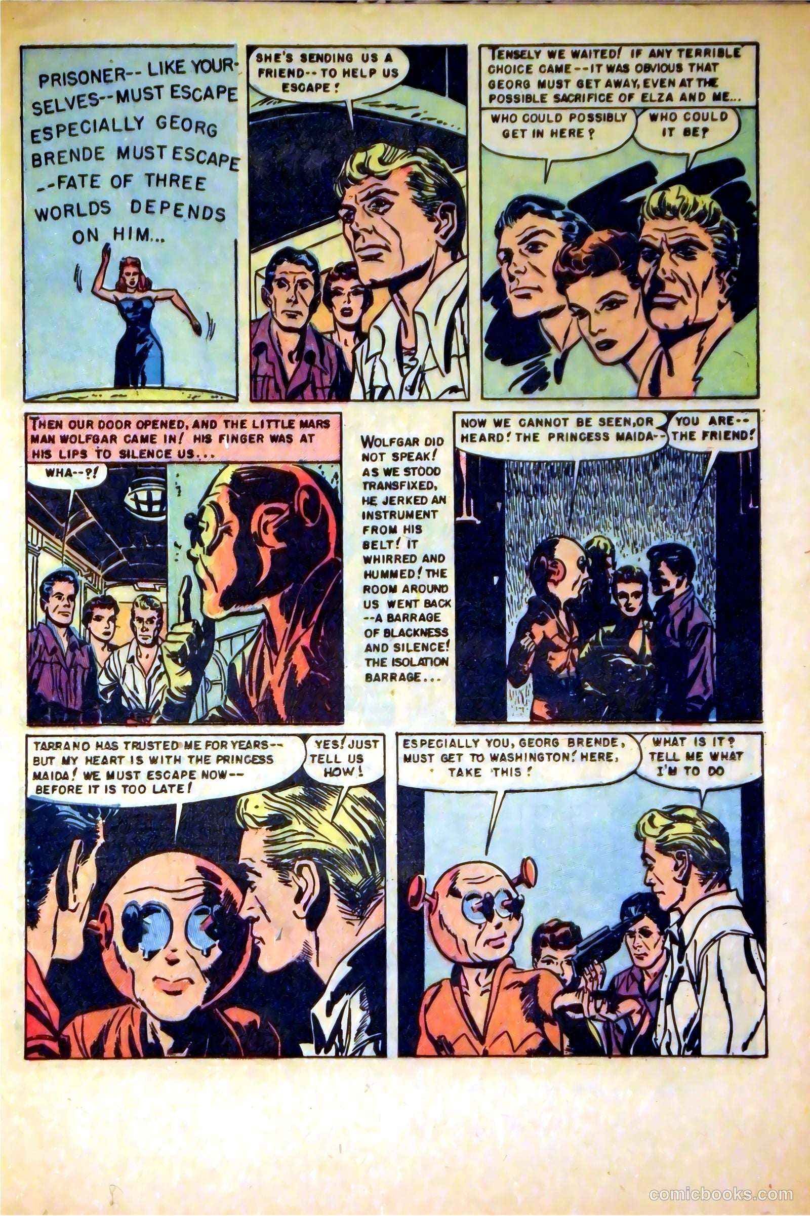 Attack on Planet Mars #1 — page 17 of 36