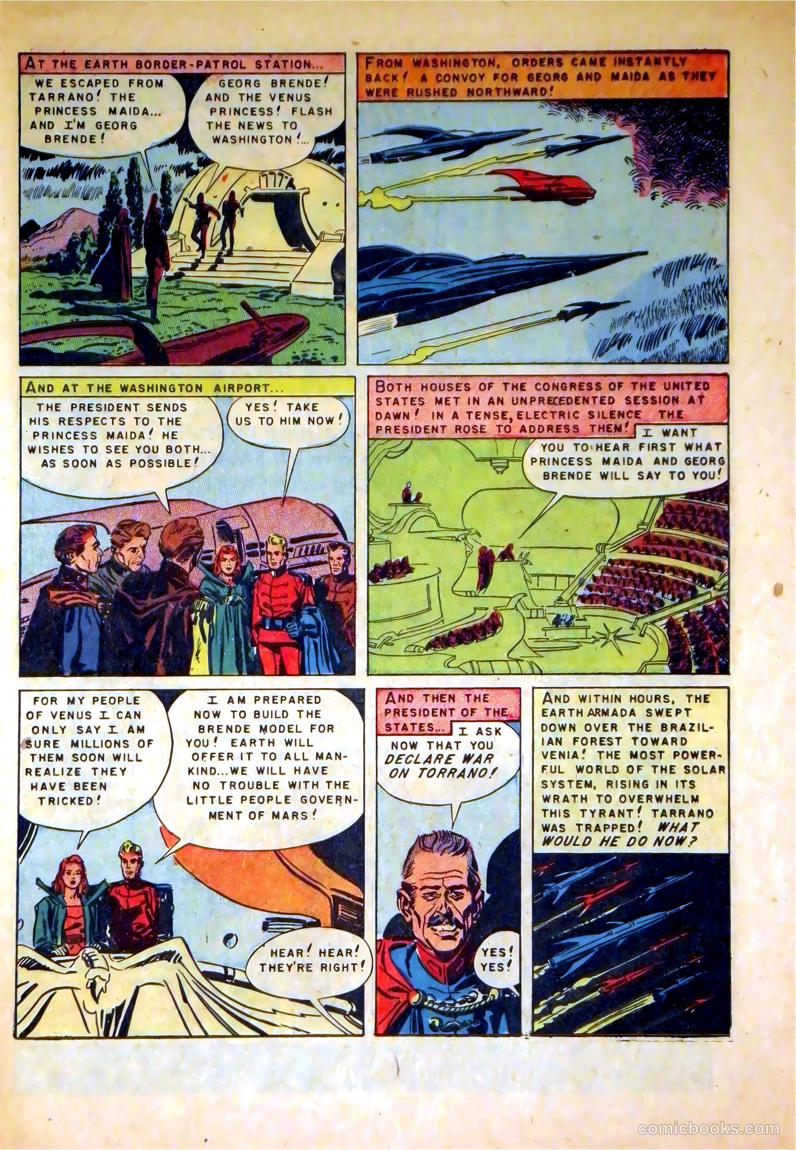 Attack on Planet Mars #1 — page 23 of 36