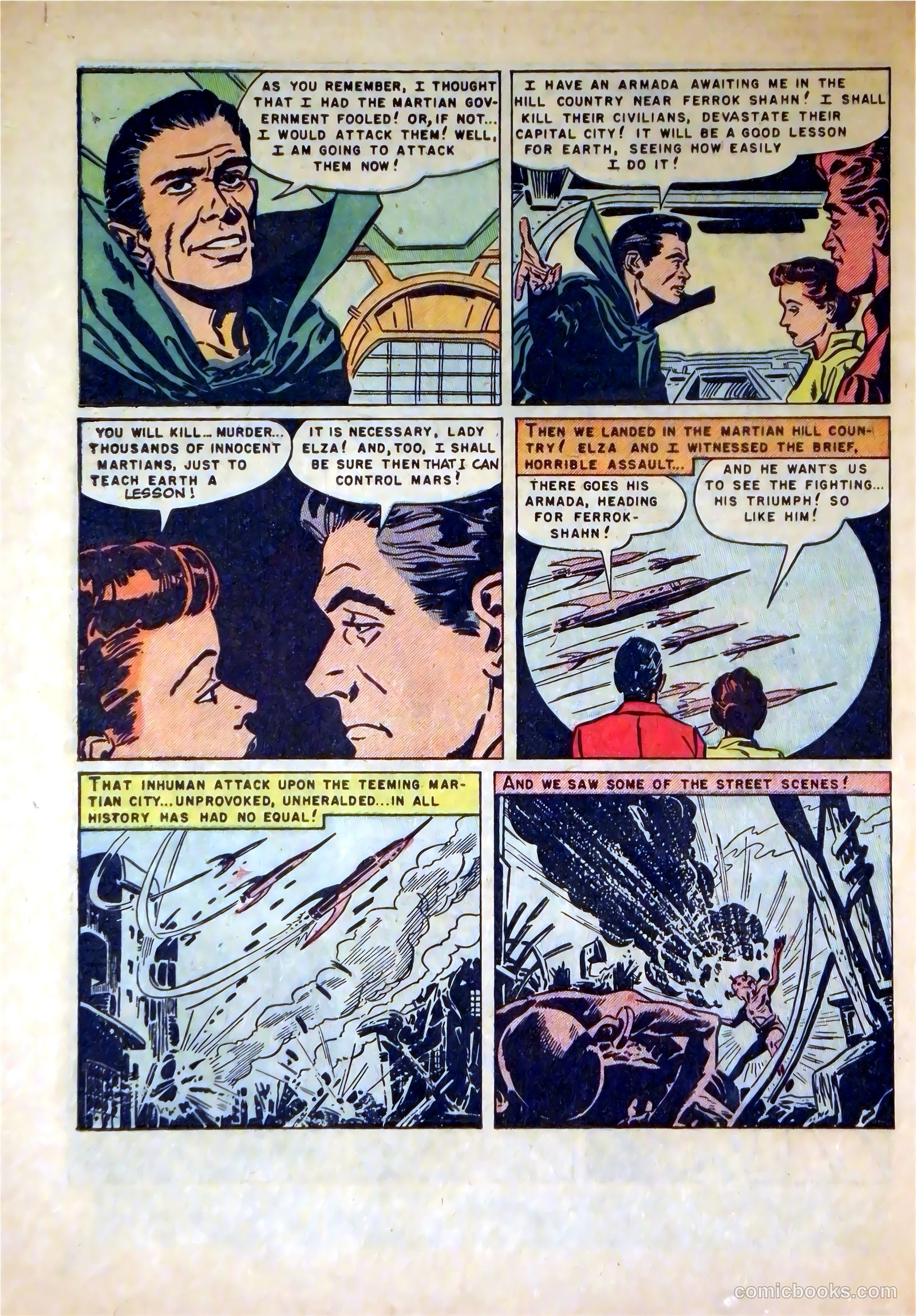 Attack on Planet Mars #1 — page 26 of 36