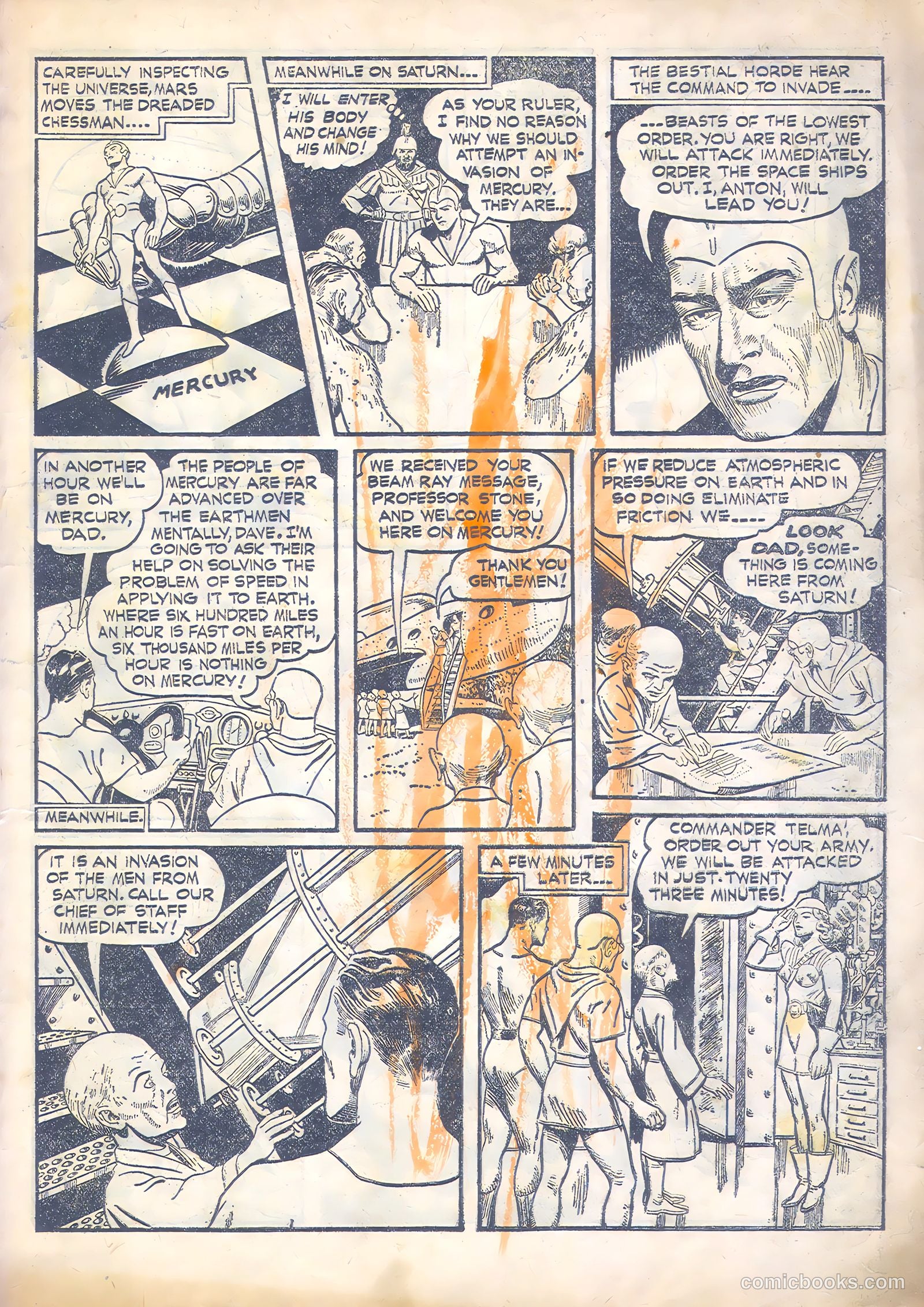 Mars Comics #1 — page 3 of 28