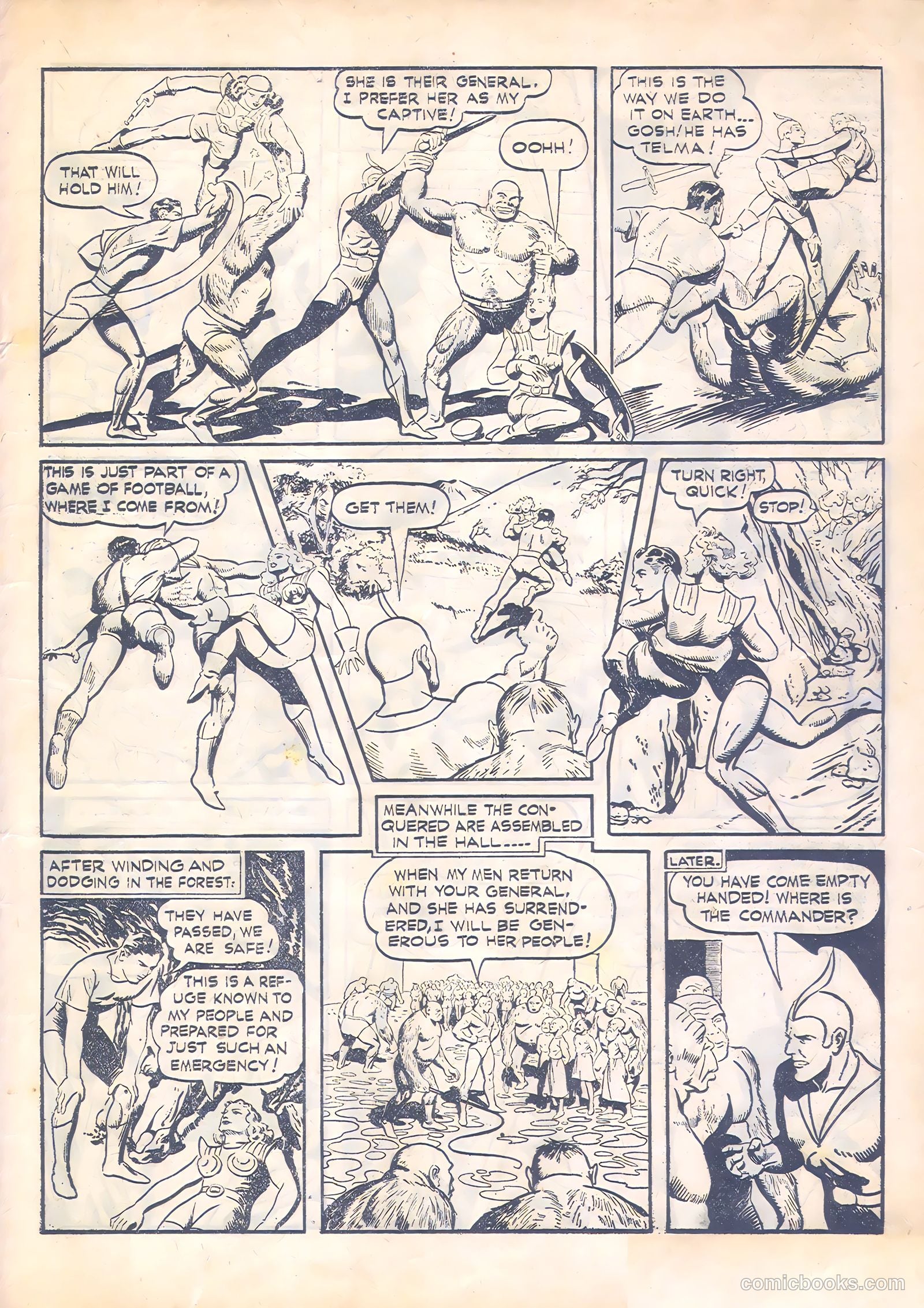 Mars Comics #1 — page 5 of 28