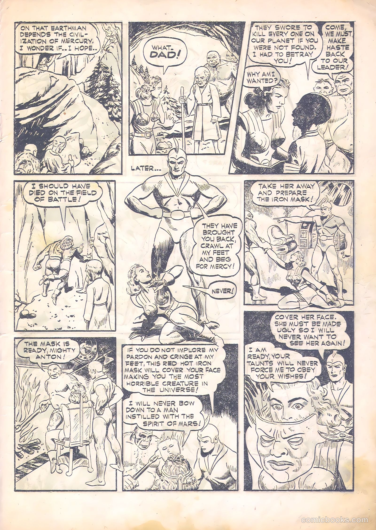 Mars Comics #1 — page 7 of 28