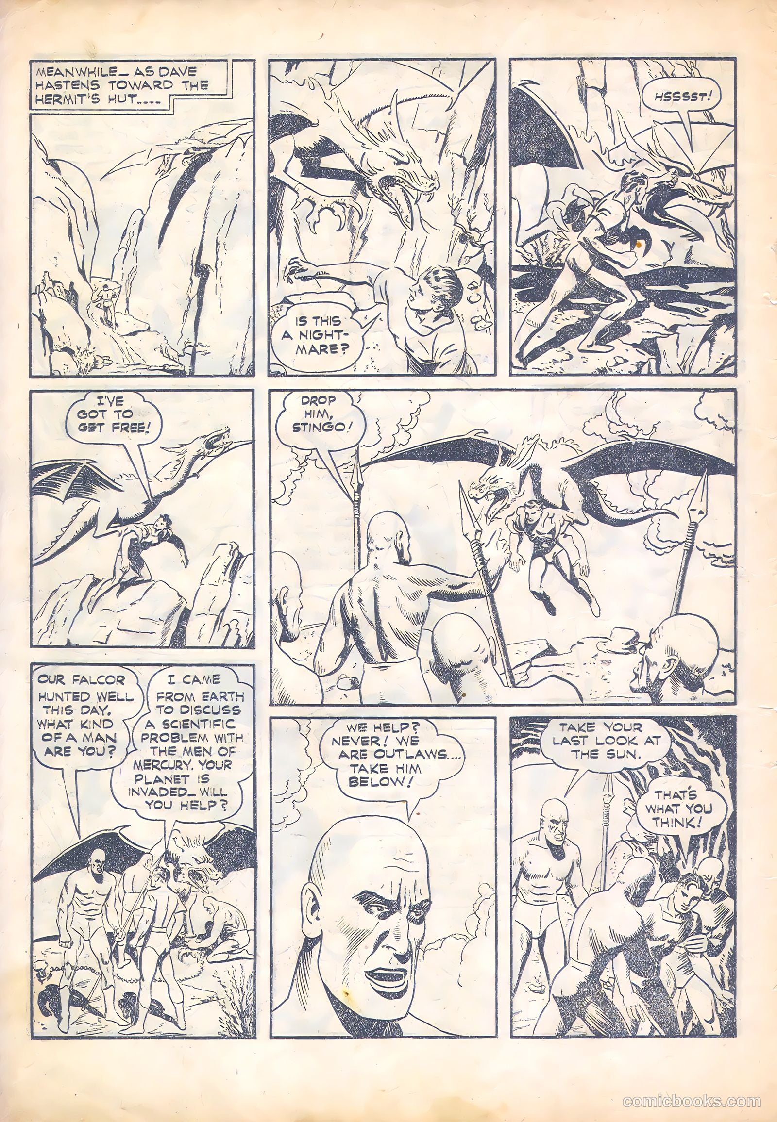 Mars Comics #1 — page 8 of 28