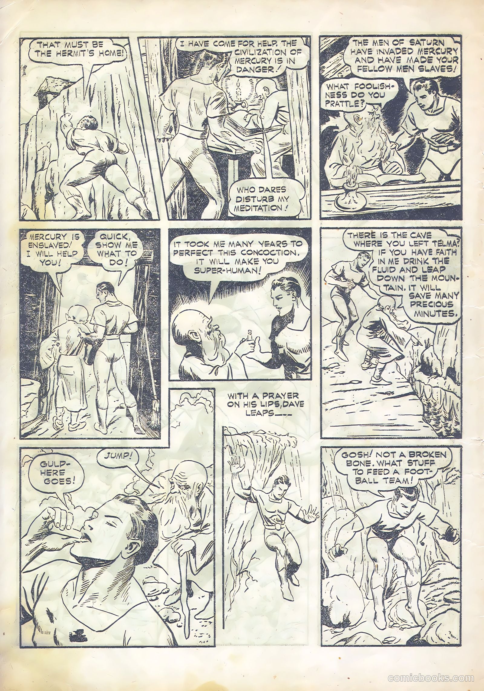 Mars Comics #1 — page 10 of 28