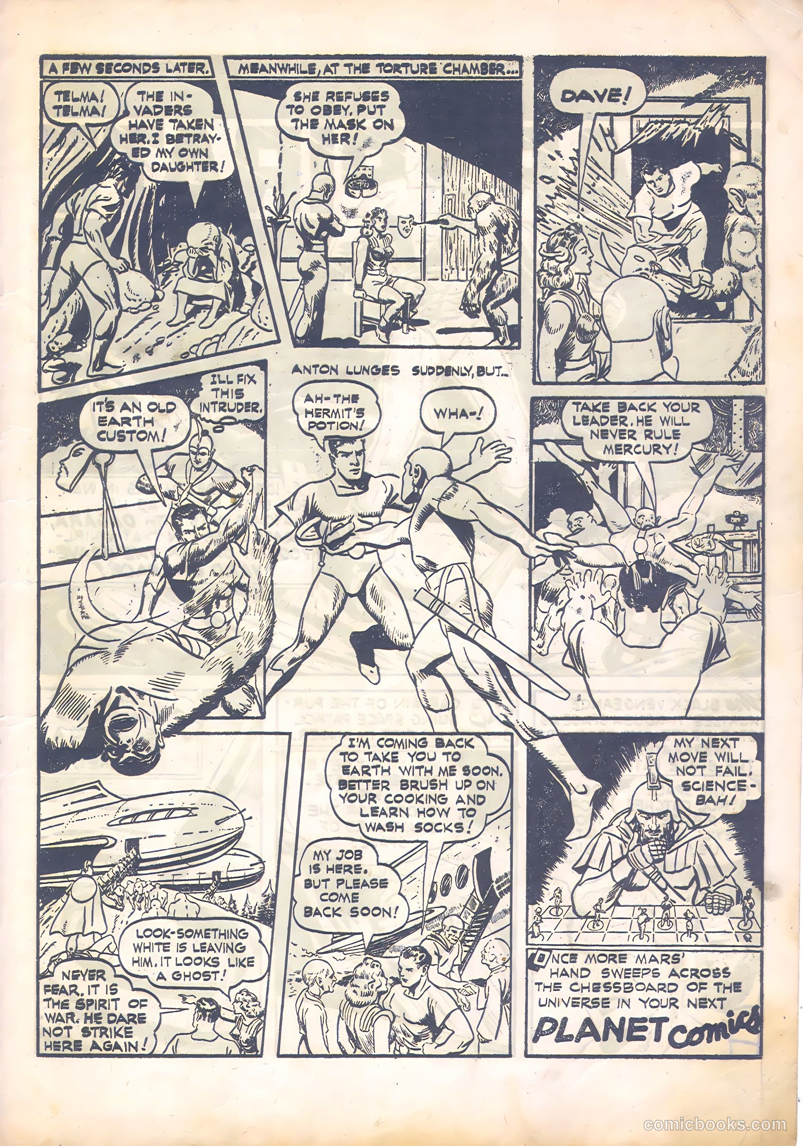 Mars Comics #1 — page 11 of 28