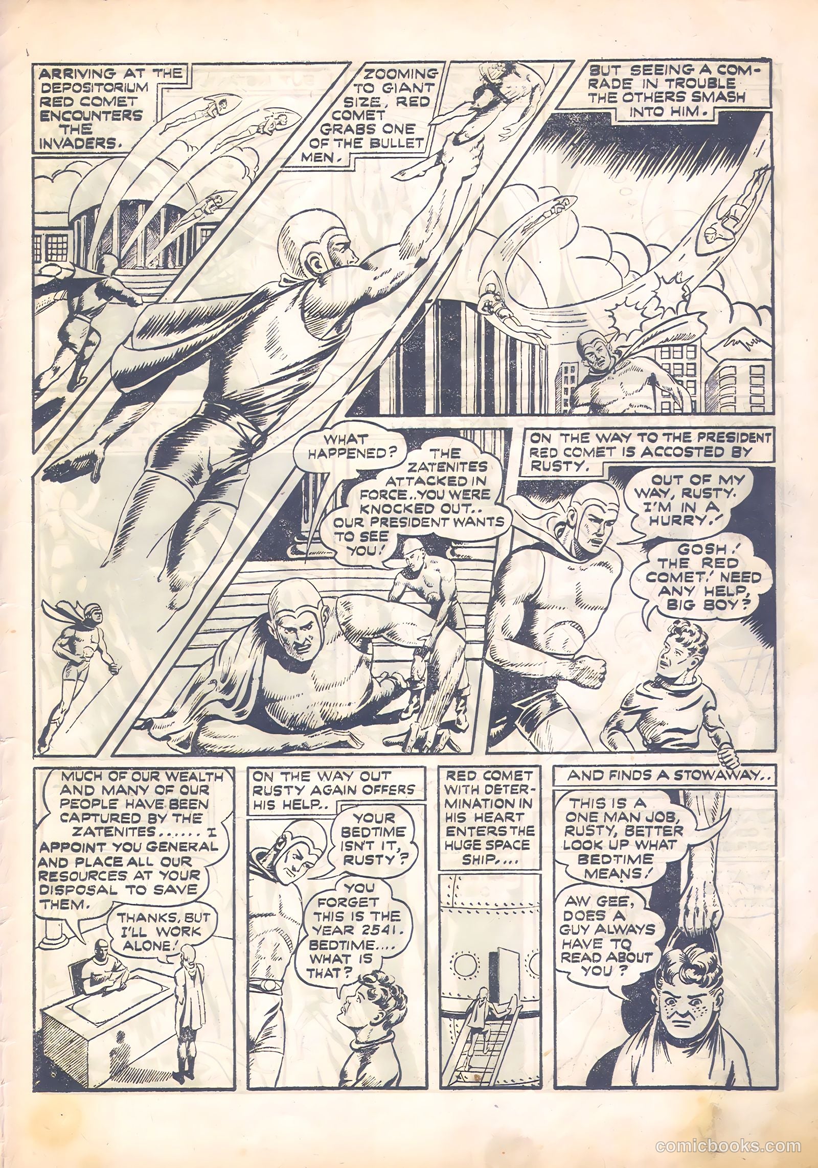 Mars Comics #1 — page 23 of 28