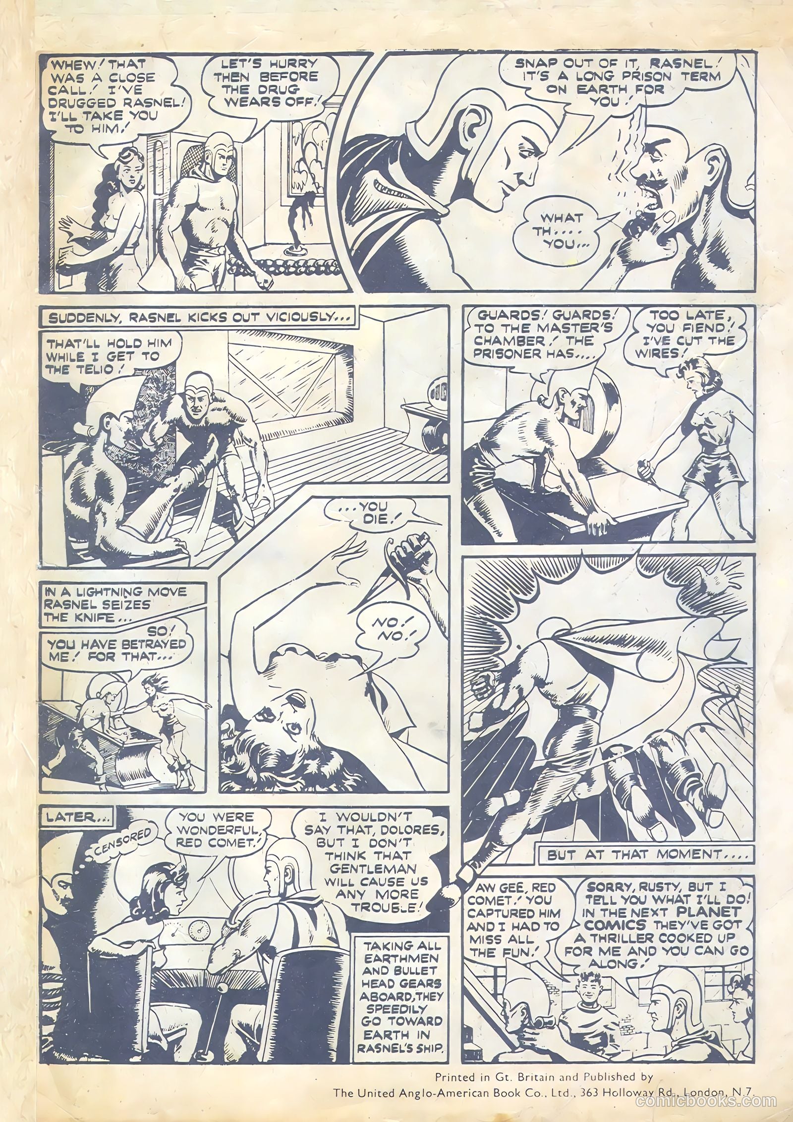 Mars Comics #1 — page 27 of 28