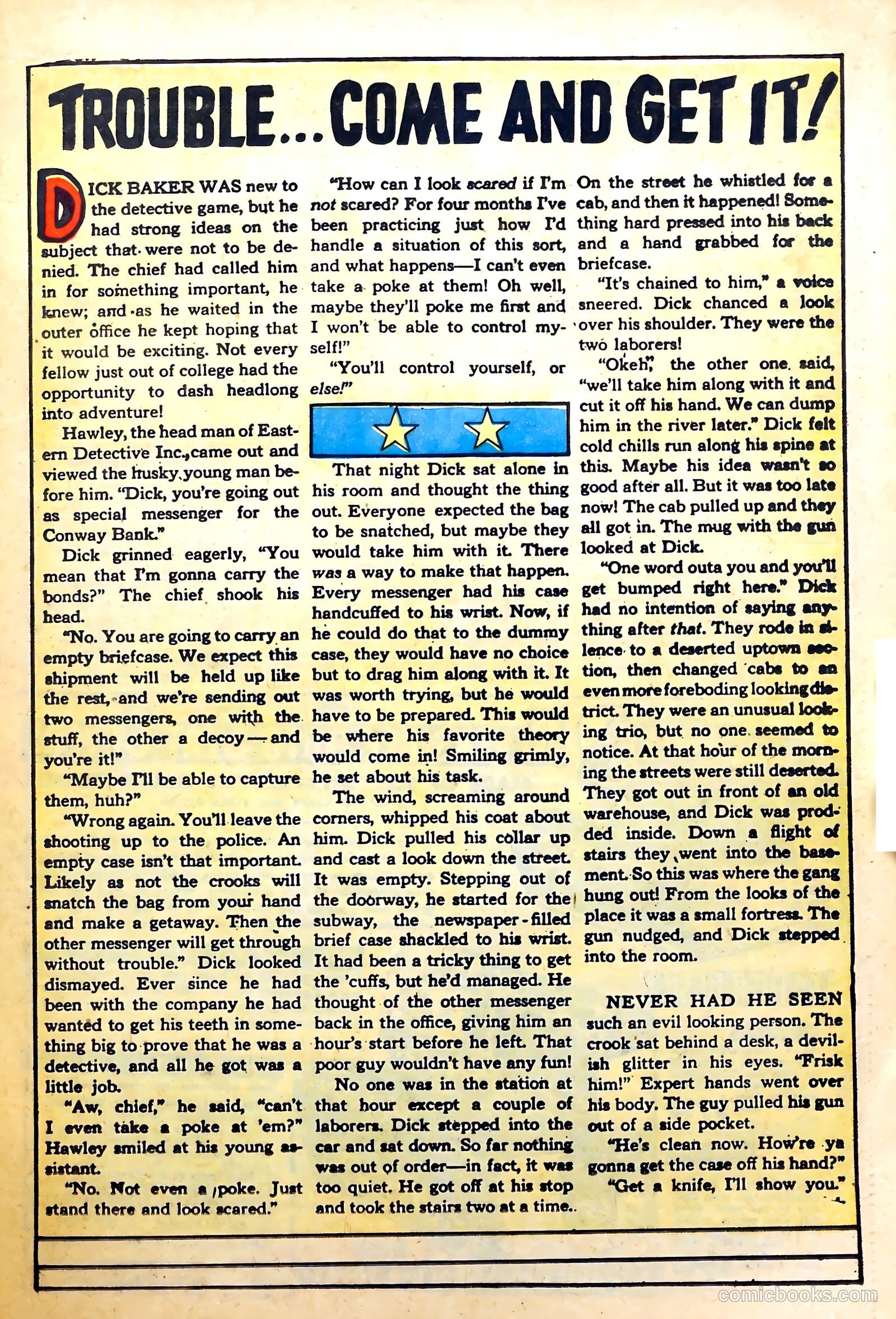 Dick Cole #7 — page 22 of 37