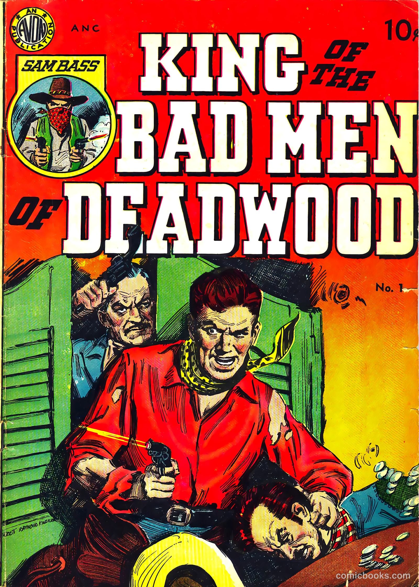 King of the Bad Men of Deadwood #1 — page 1 of 36
