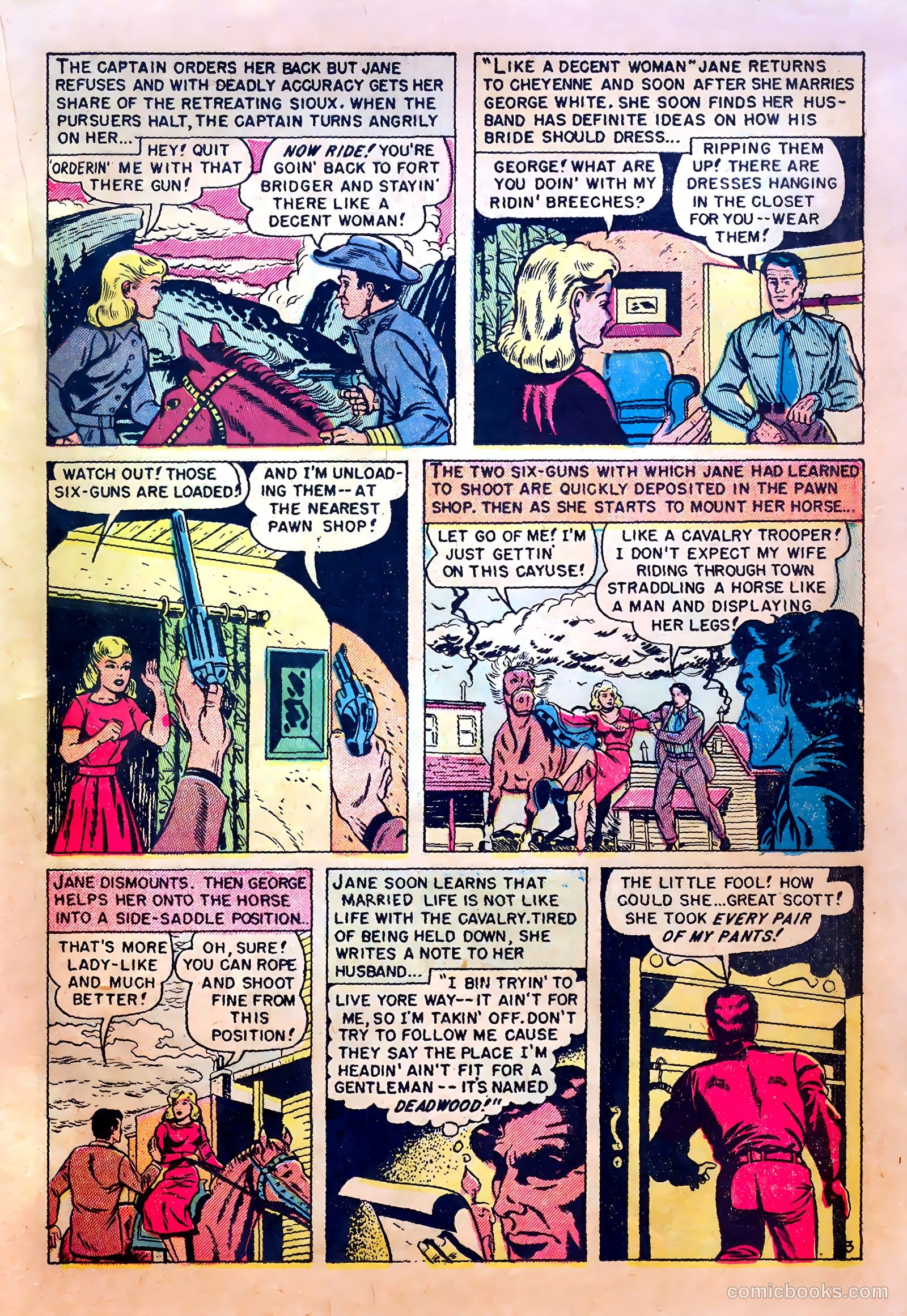 King of the Bad Men of Deadwood #1 — page 21 of 36