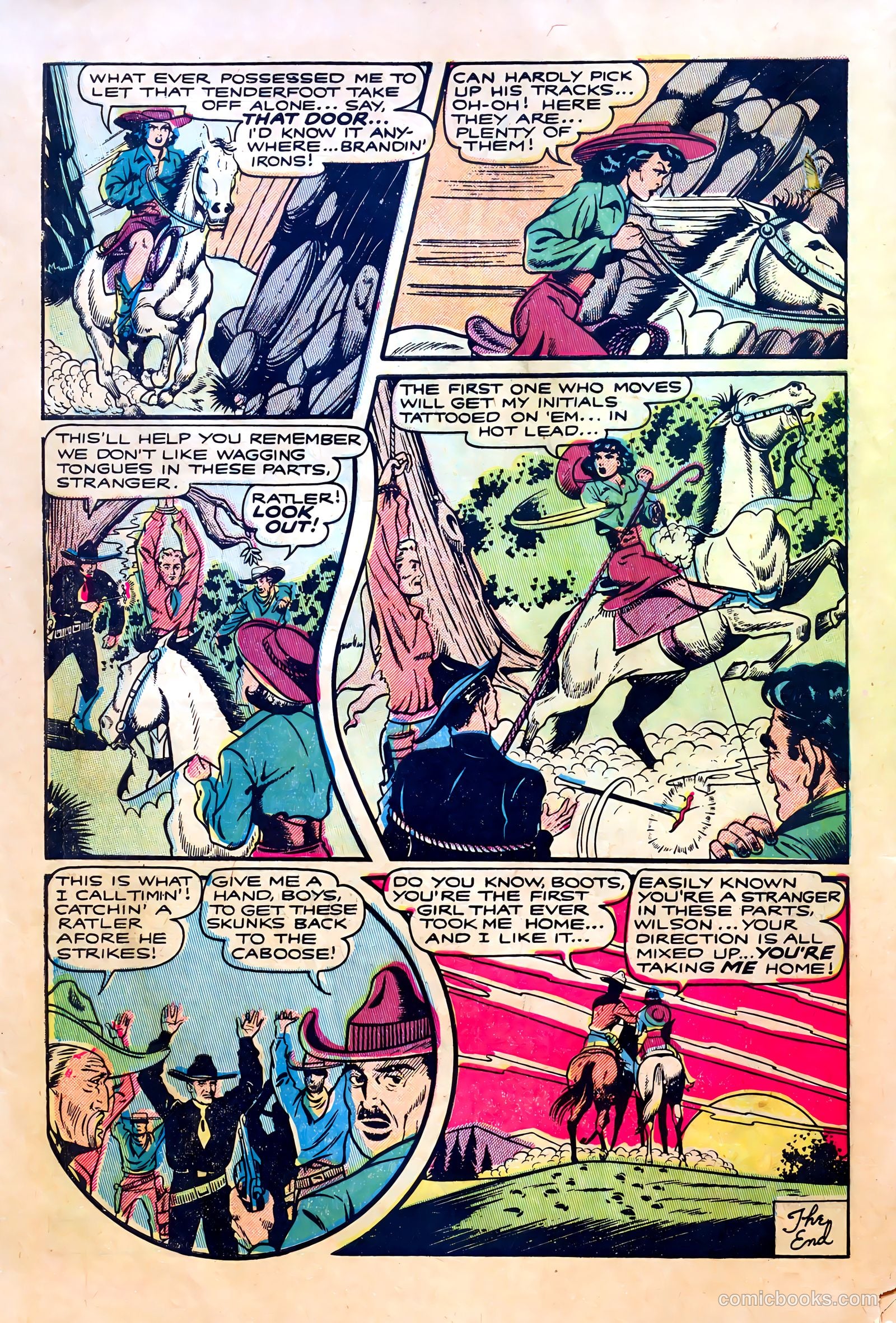 King of the Bad Men of Deadwood #1 — page 32 of 36