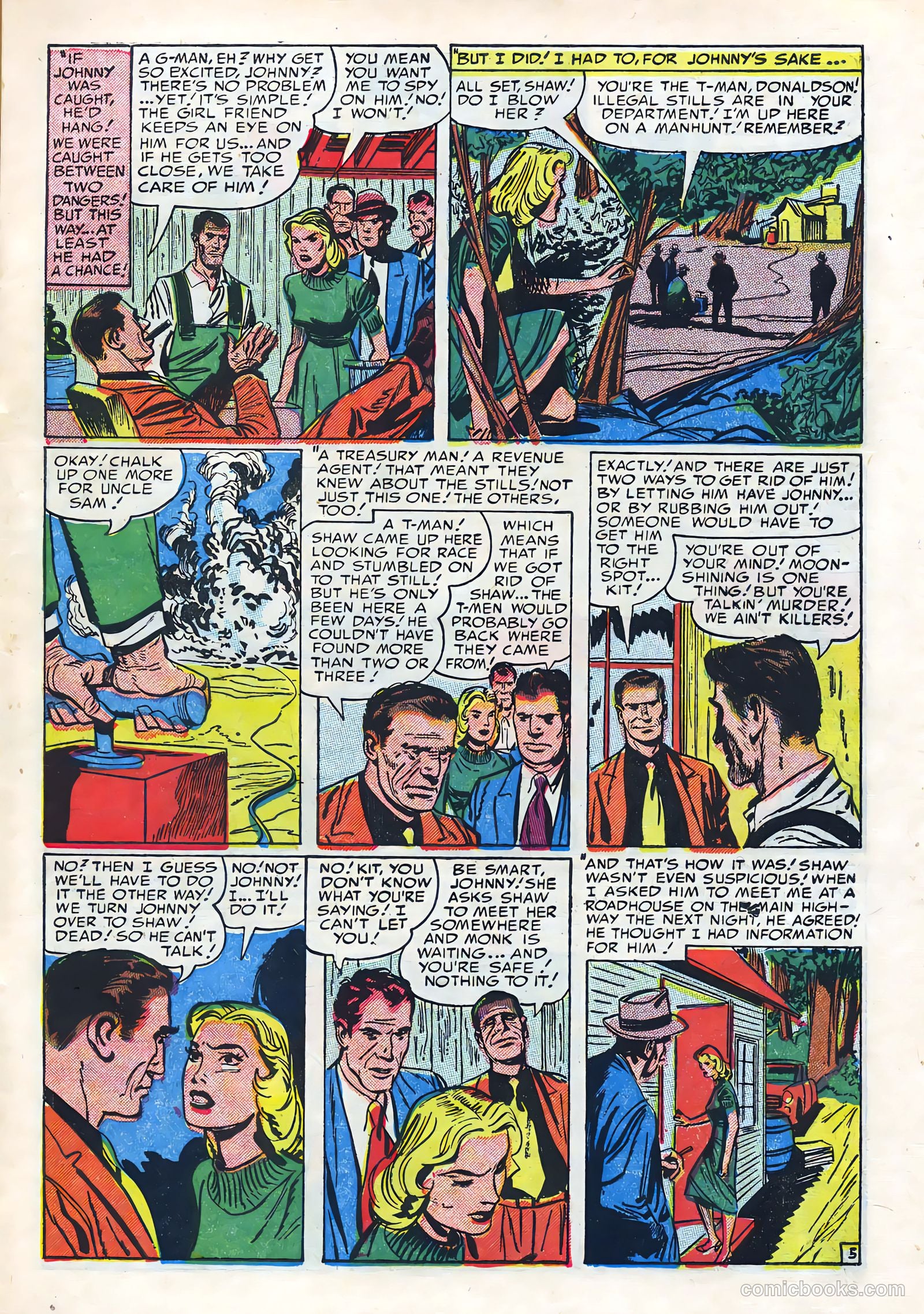 Headline Comics #61 — page 7 of 36