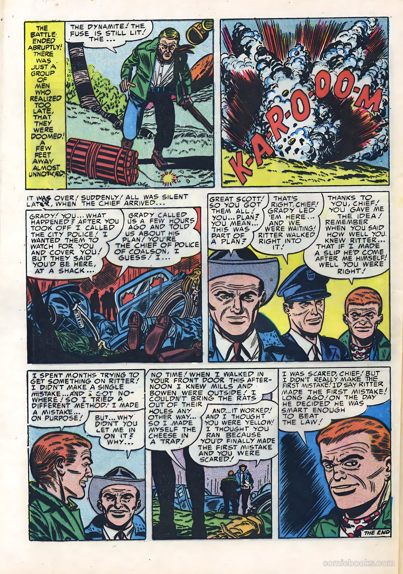 Headline Comics #61 — page 32 of 36