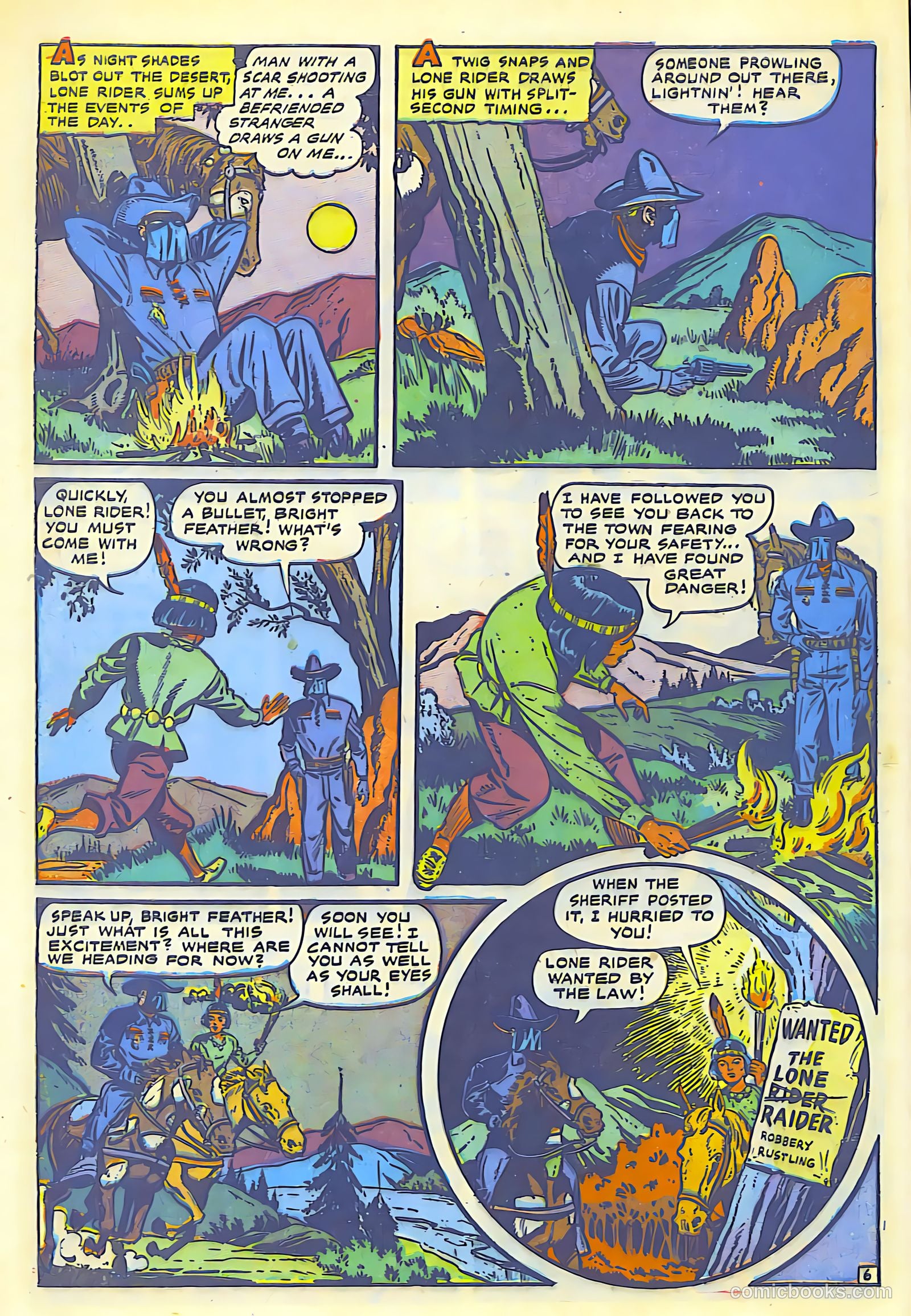 The Lone Rider #1 — page 8 of 52