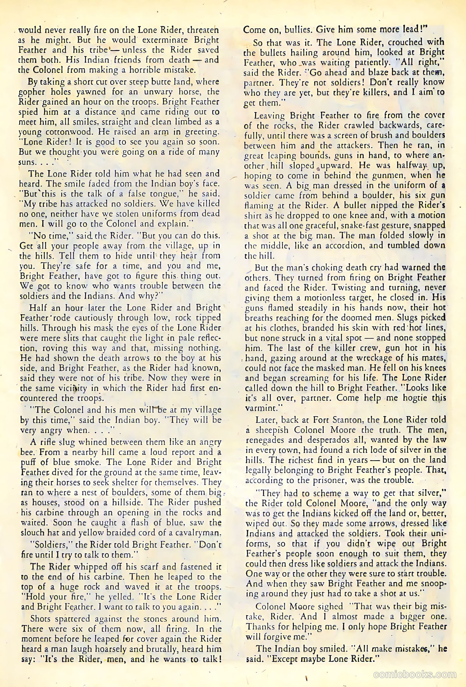 The Lone Rider #1 — page 25 of 52