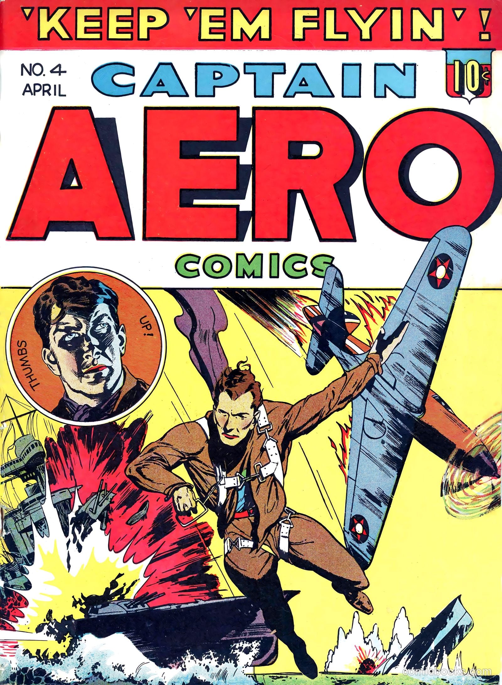 Captain Aero Comics #4 — page 1 of 68