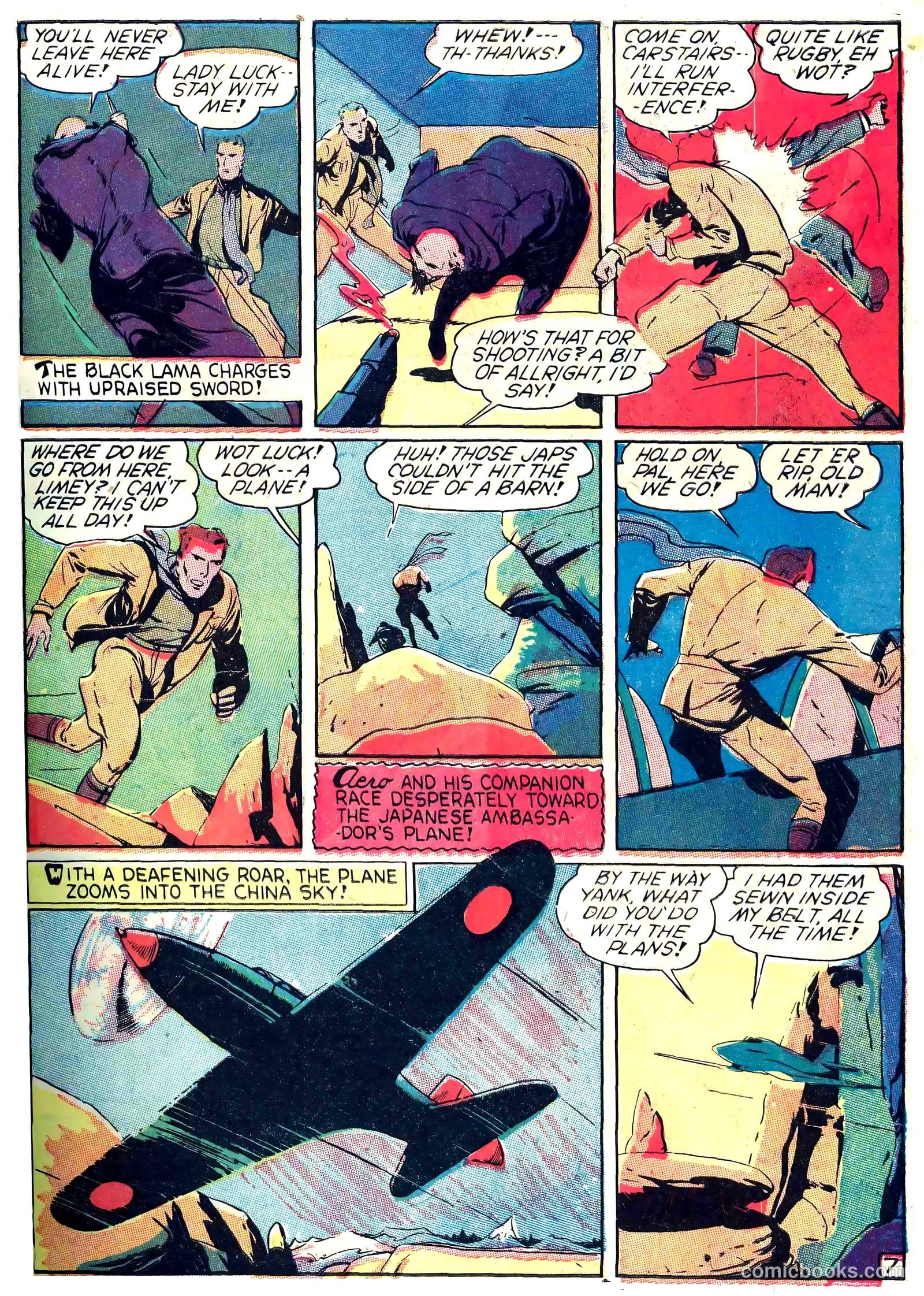 Captain Aero Comics #4 — page 9 of 68