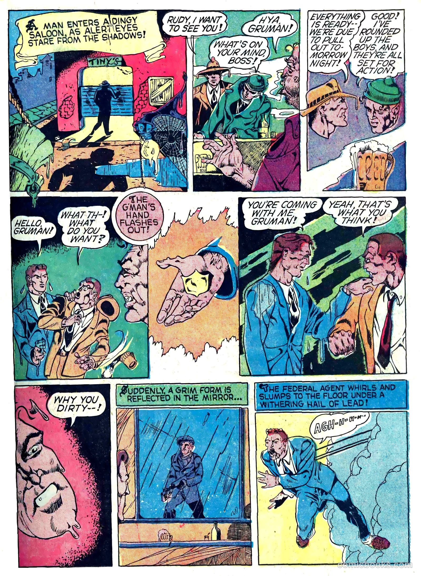 Captain Aero Comics #4 — page 19 of 68