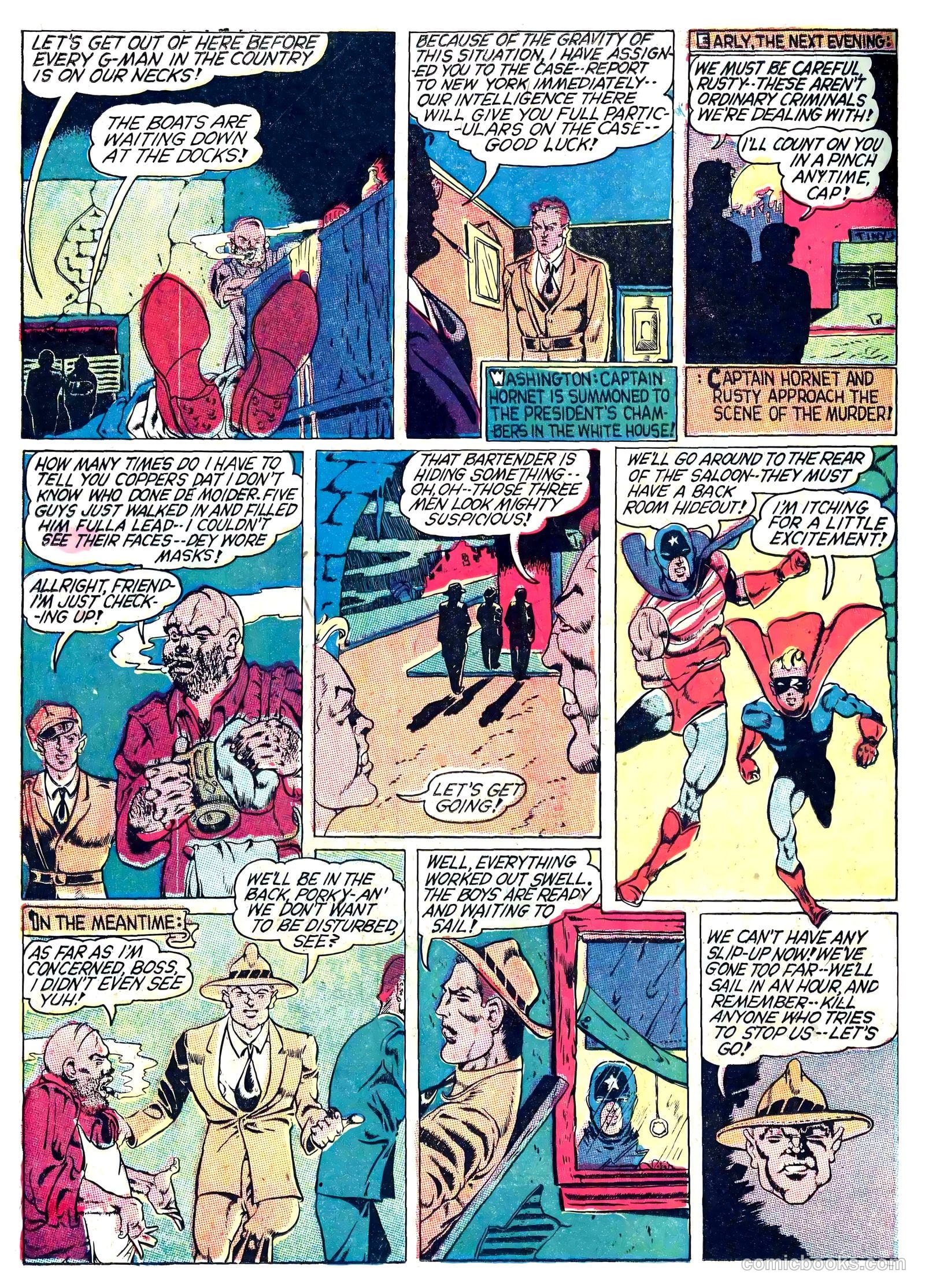 Captain Aero Comics #4 — page 20 of 68