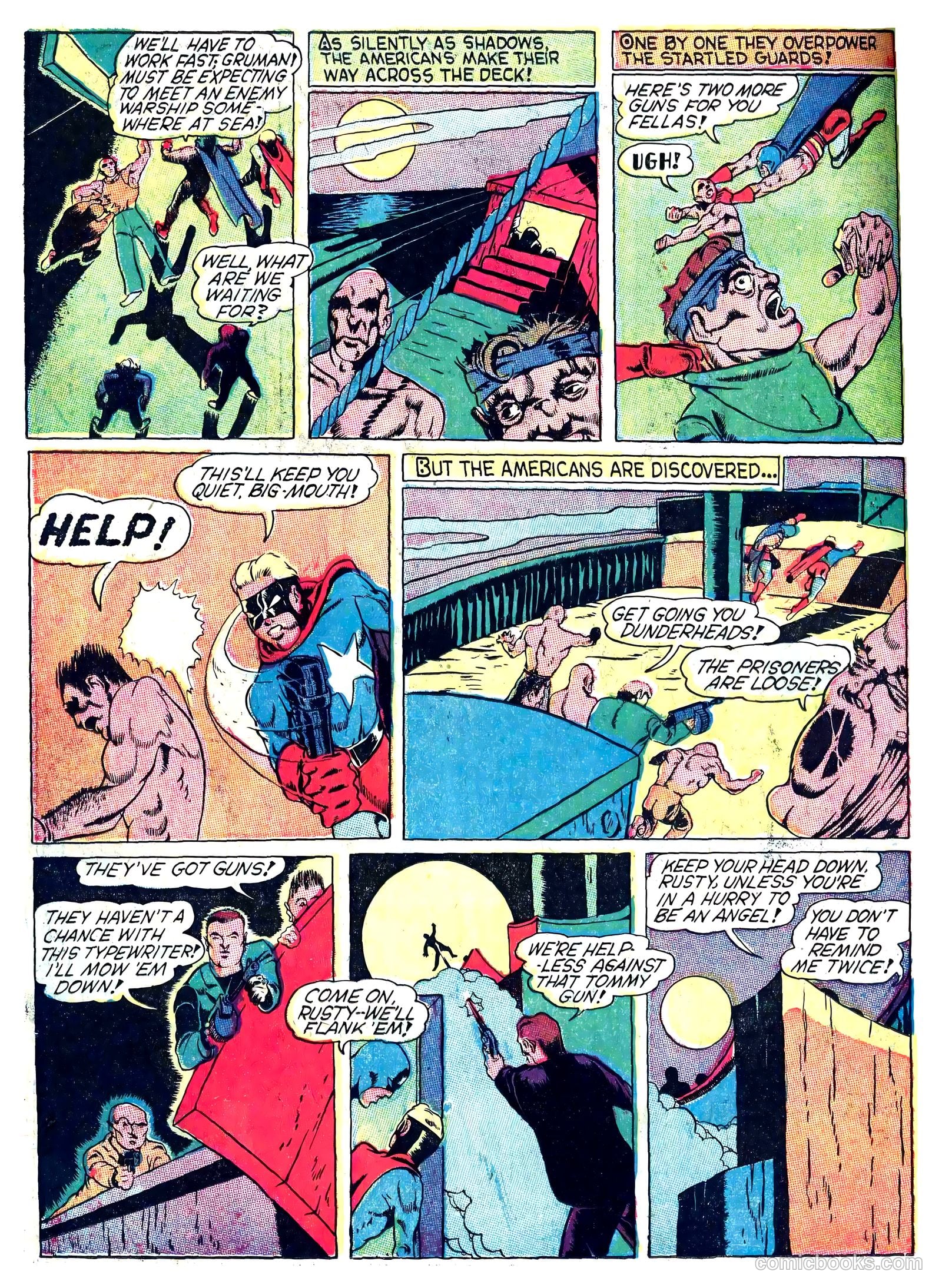 Captain Aero Comics #4 — page 24 of 68