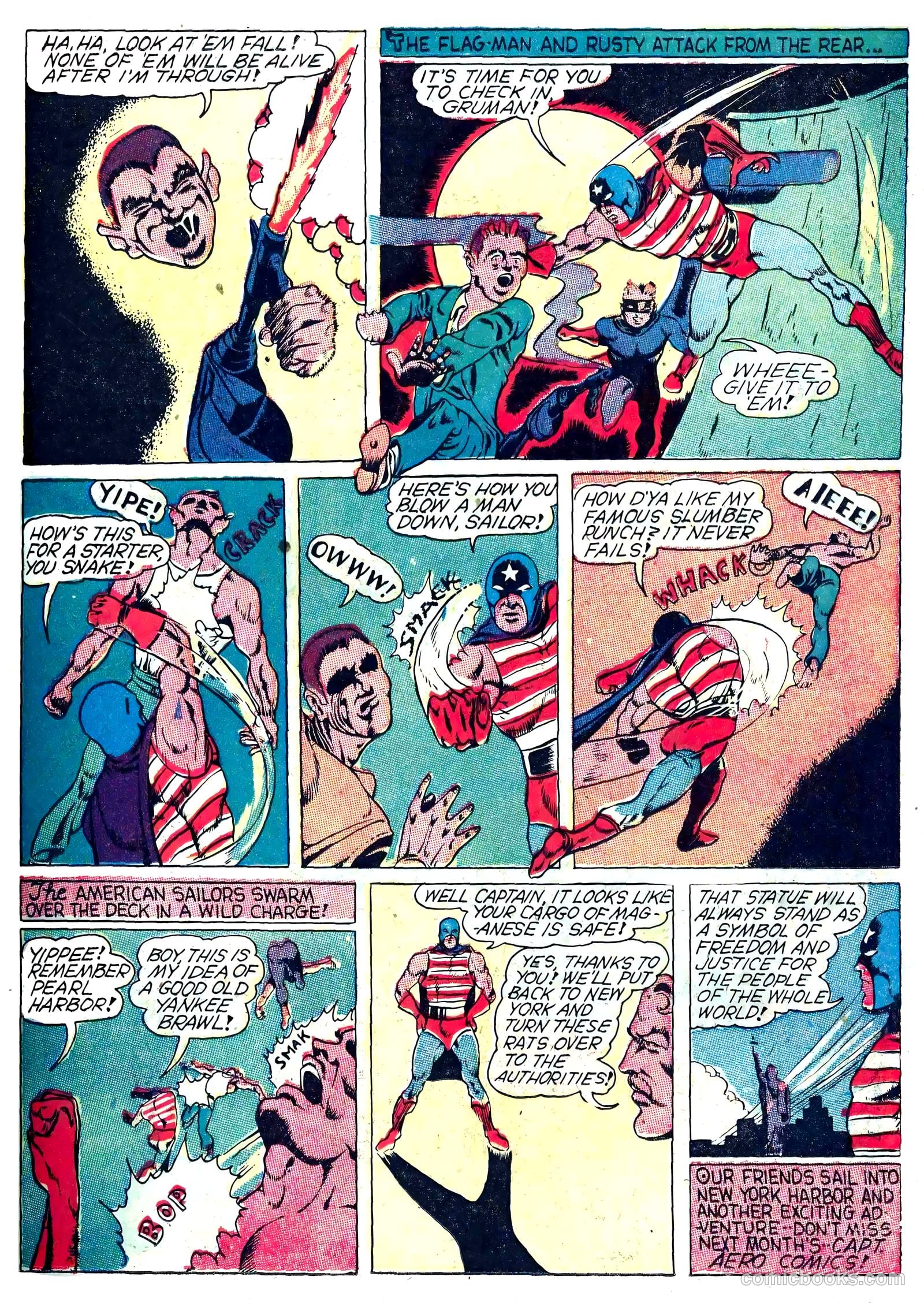 Captain Aero Comics #4 — page 25 of 68