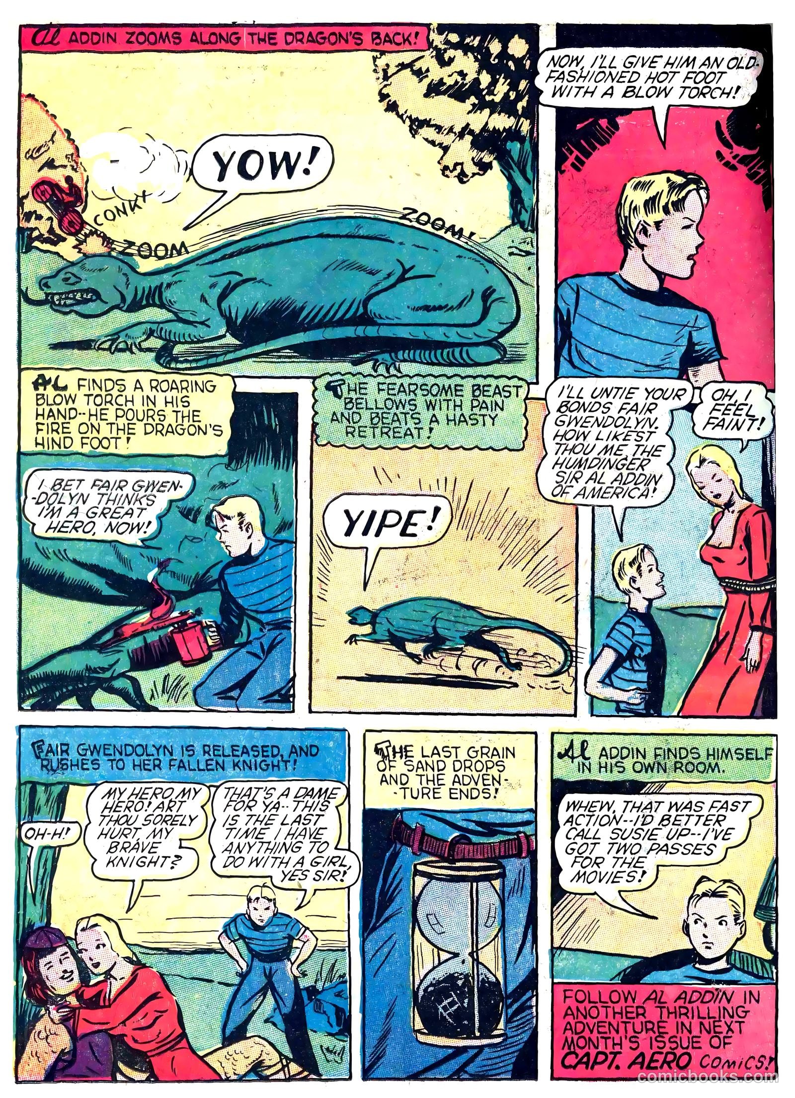 Captain Aero Comics #4 — page 30 of 68