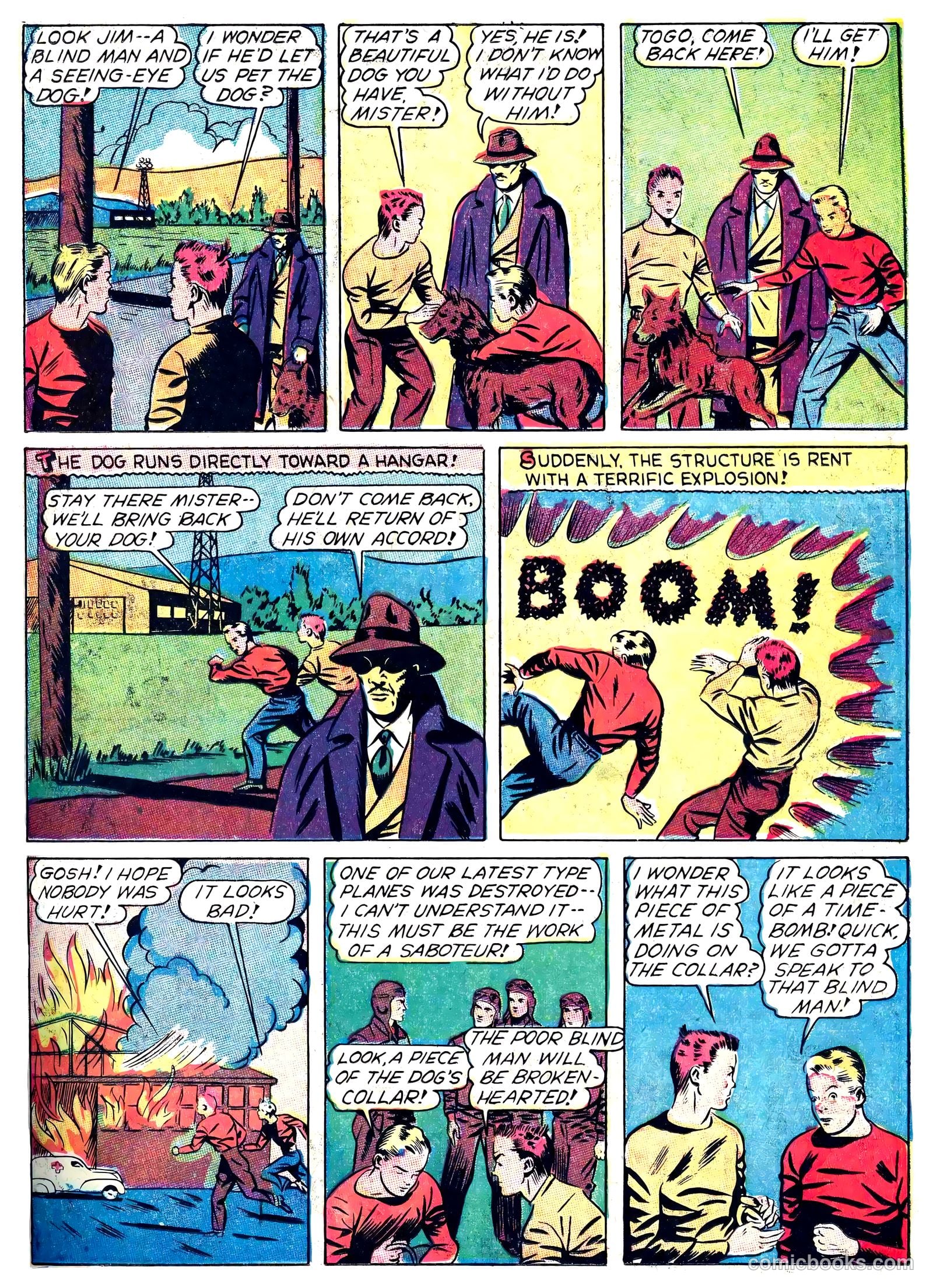 Captain Aero Comics #4 — page 37 of 68