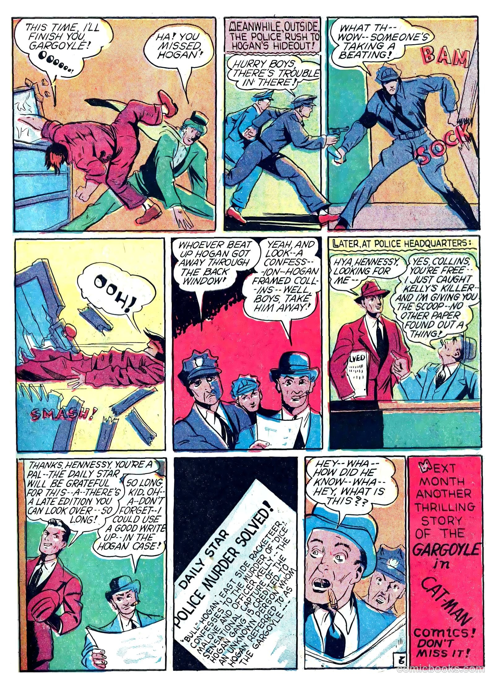 Captain Aero Comics #4 — page 53 of 68