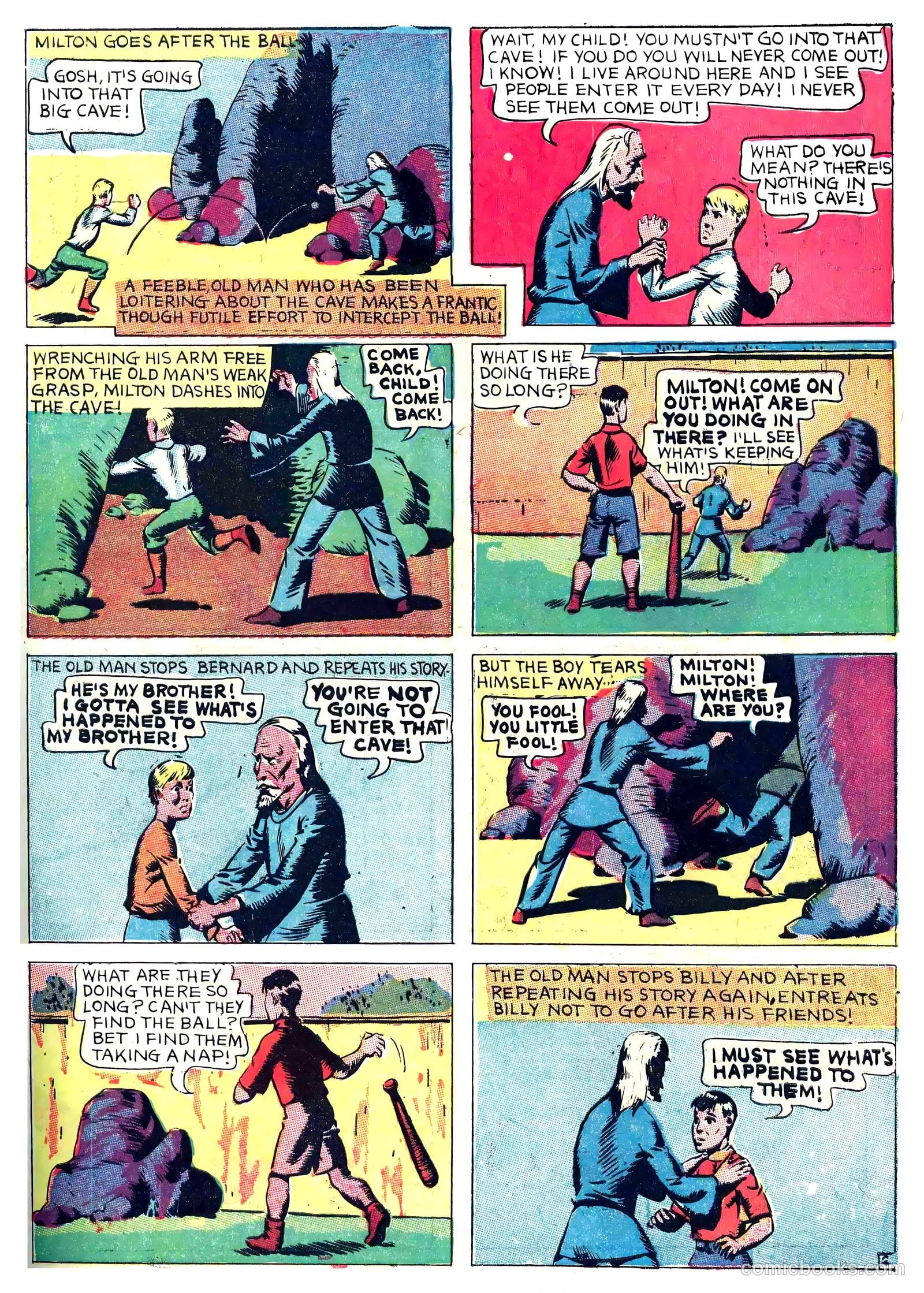 Captain Aero Comics #4 — page 55 of 68
