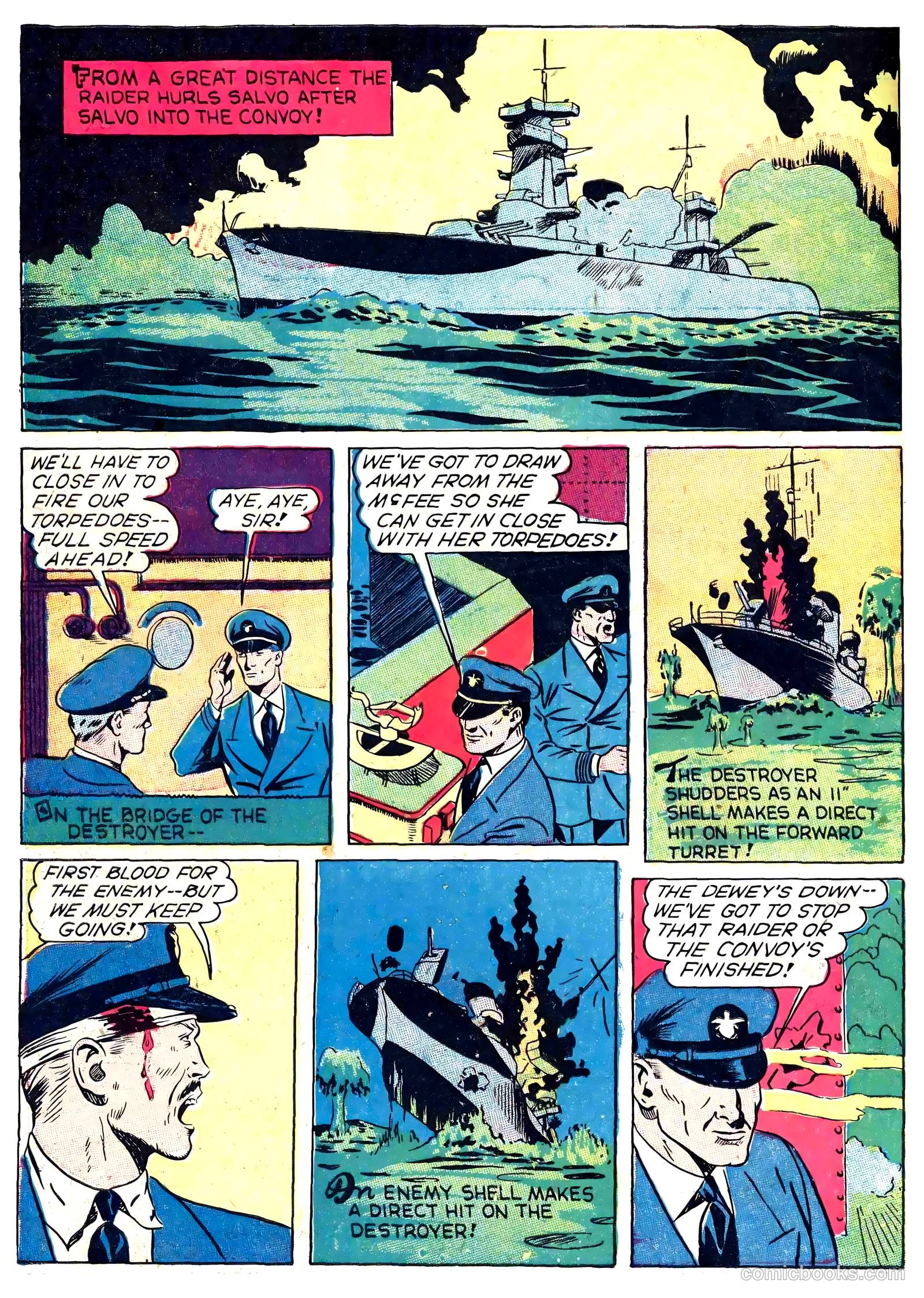 Captain Aero Comics #4 — page 62 of 68