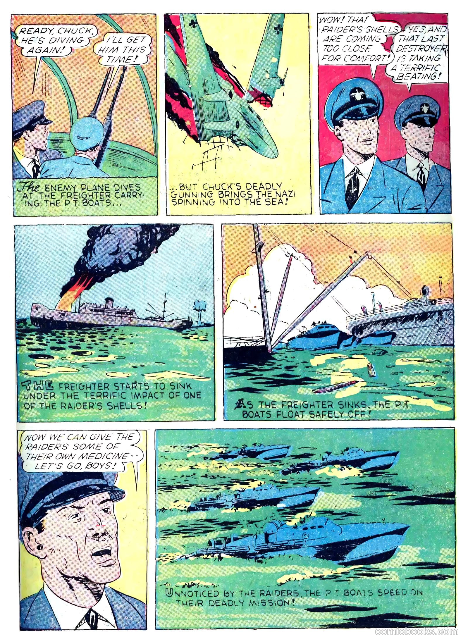 Captain Aero Comics #4 — page 63 of 68