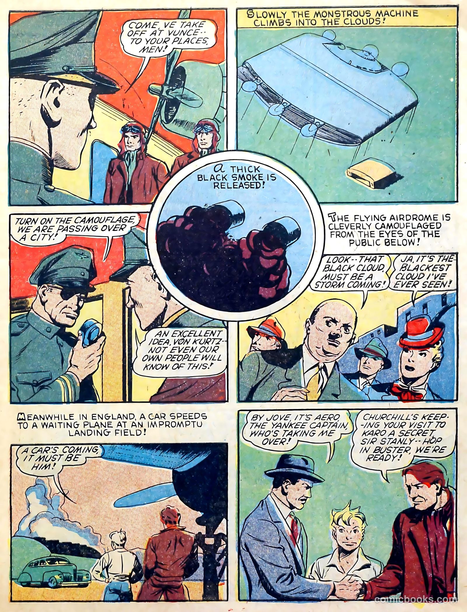 Captain Aero Comics #7 — page 5 of 68