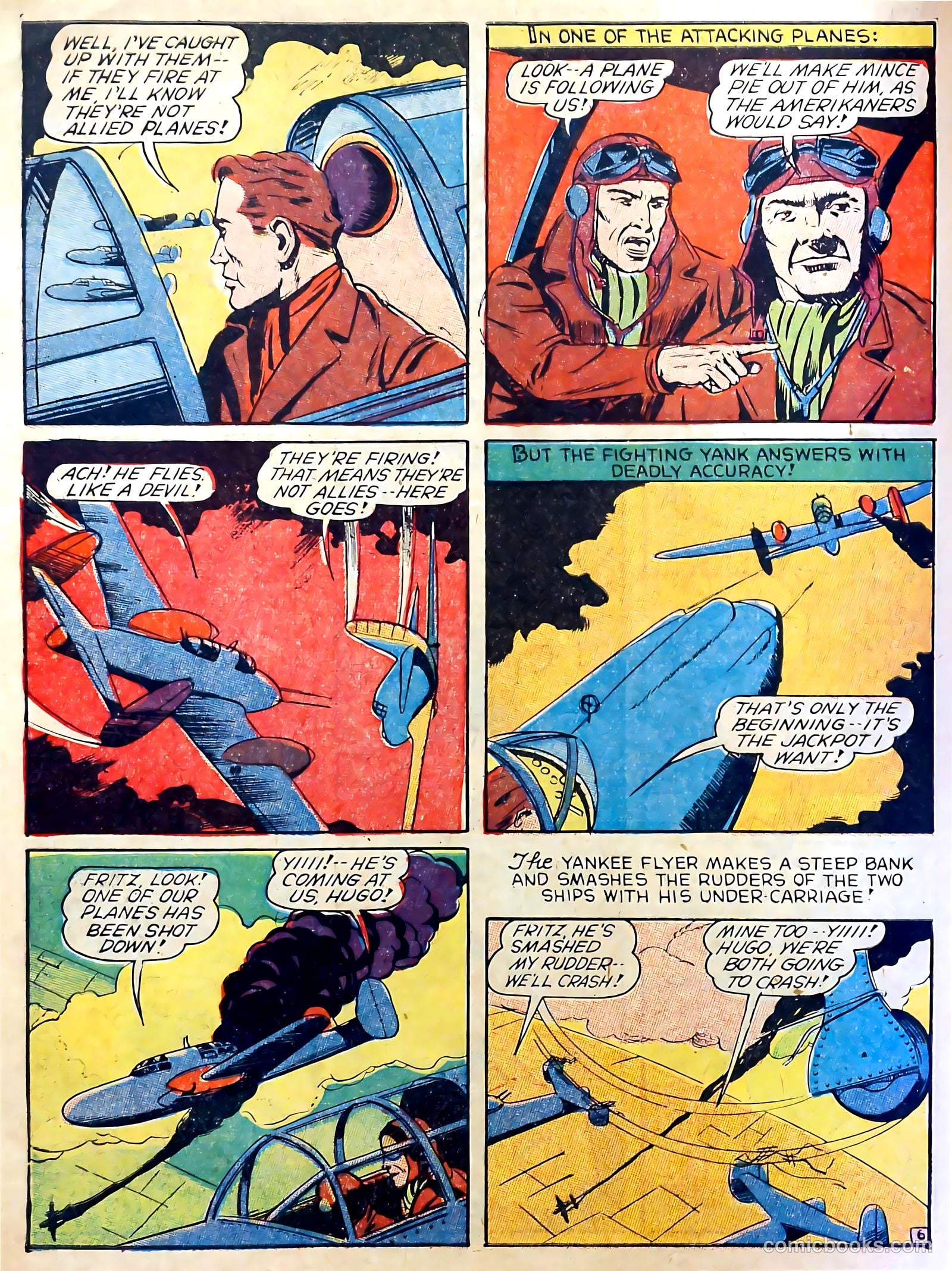 Captain Aero Comics #7 — page 8 of 68