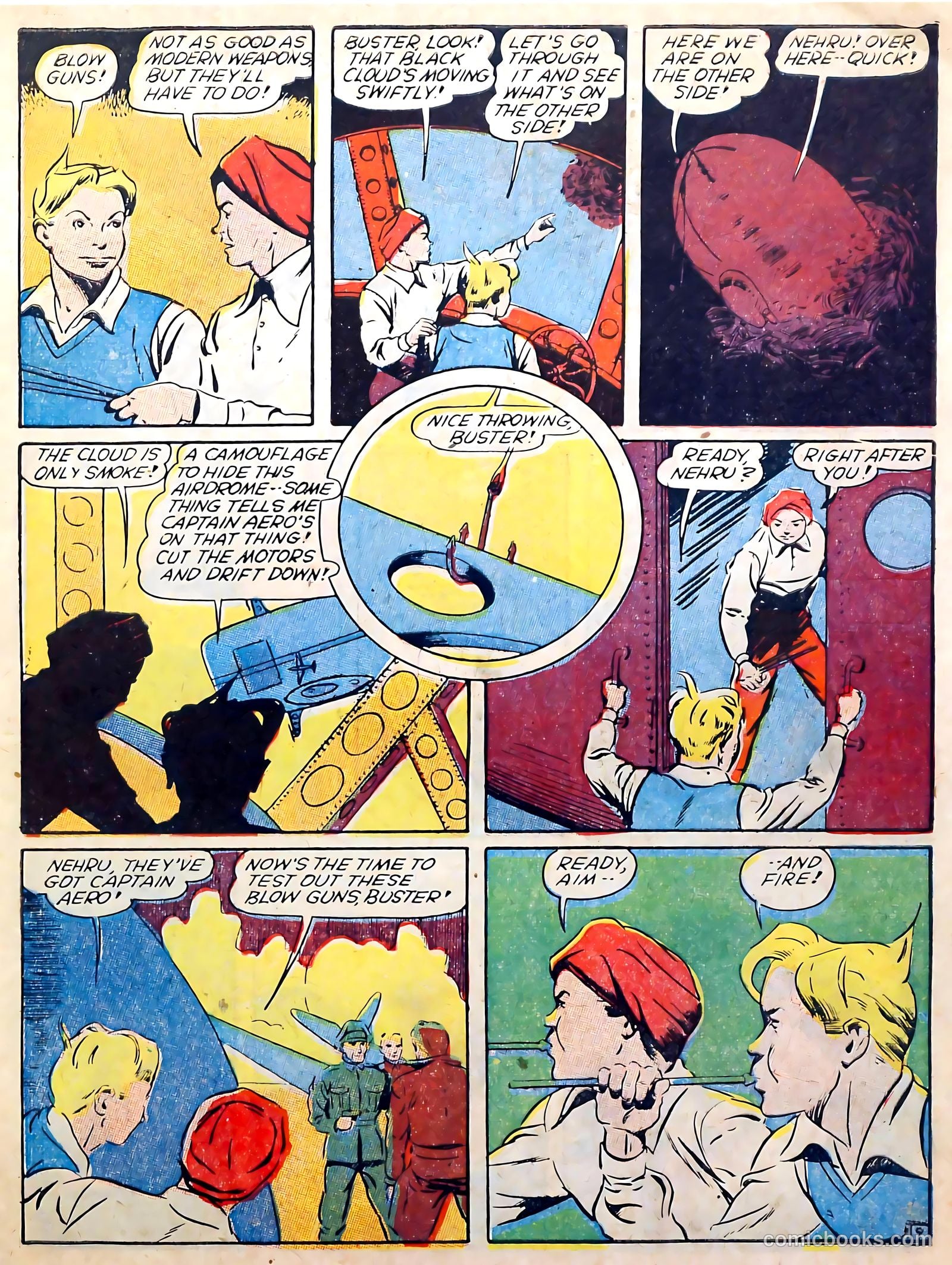 Captain Aero Comics #7 — page 11 of 68