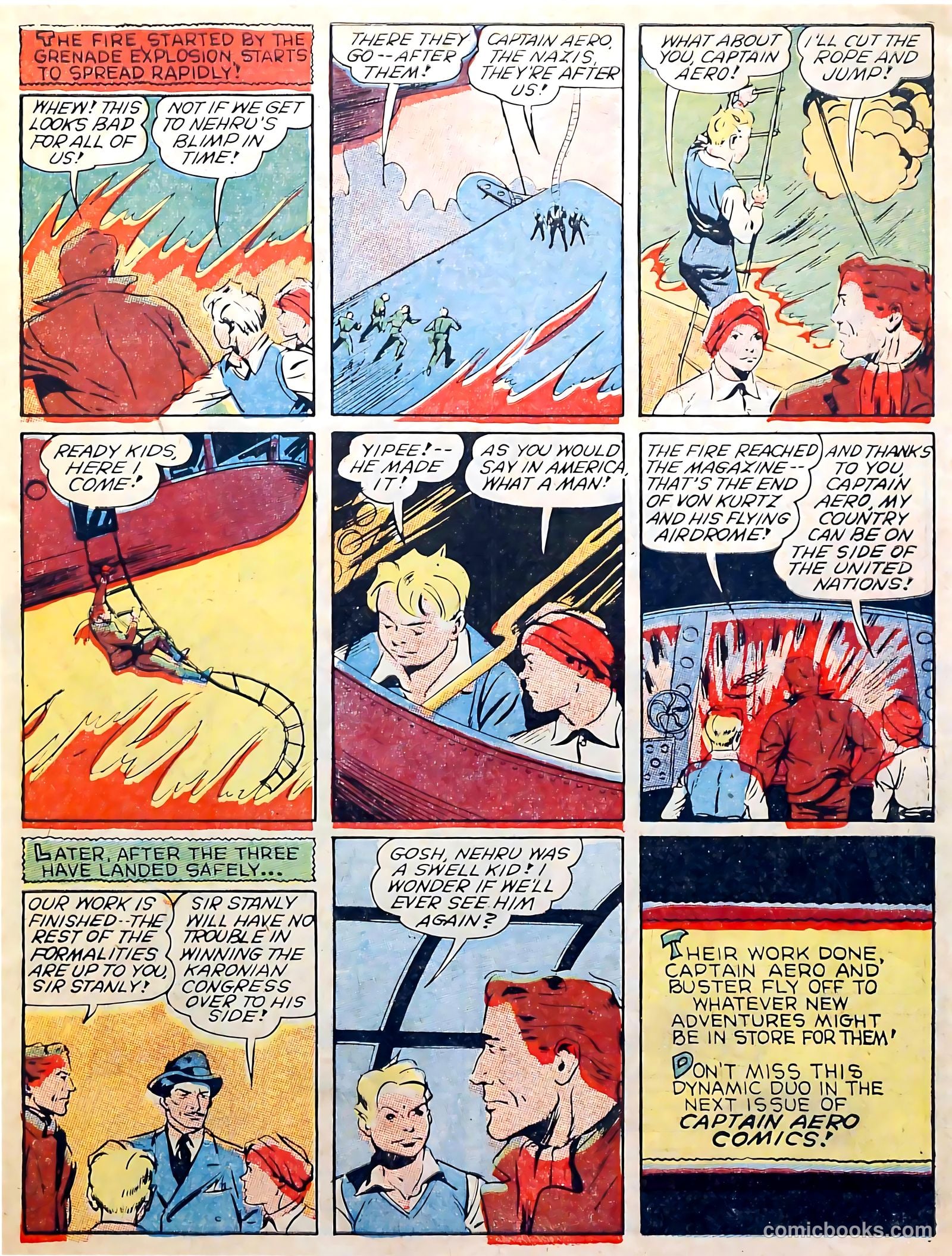 Captain Aero Comics #7 — page 13 of 68
