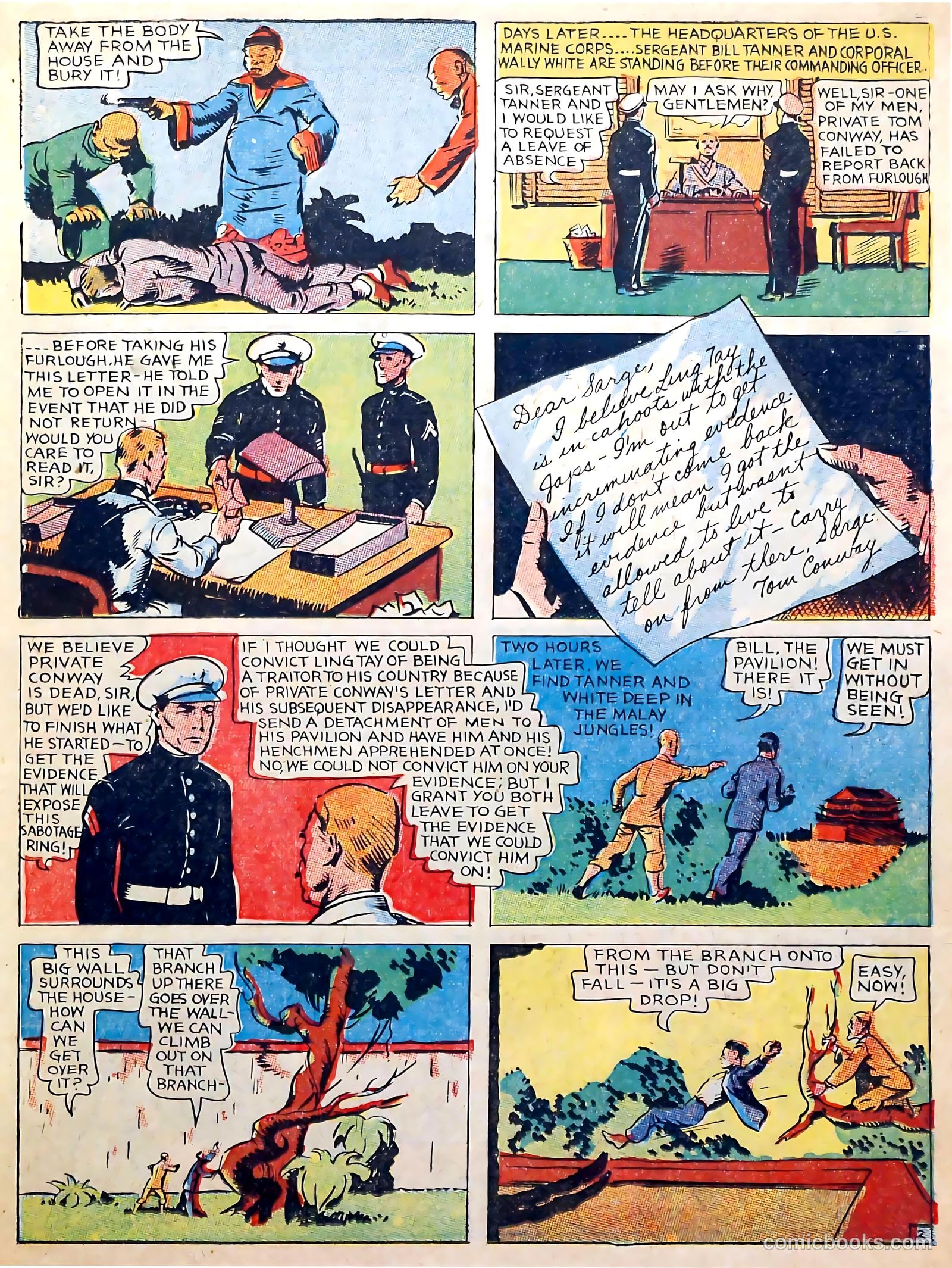 Captain Aero Comics #7 — page 21 of 68