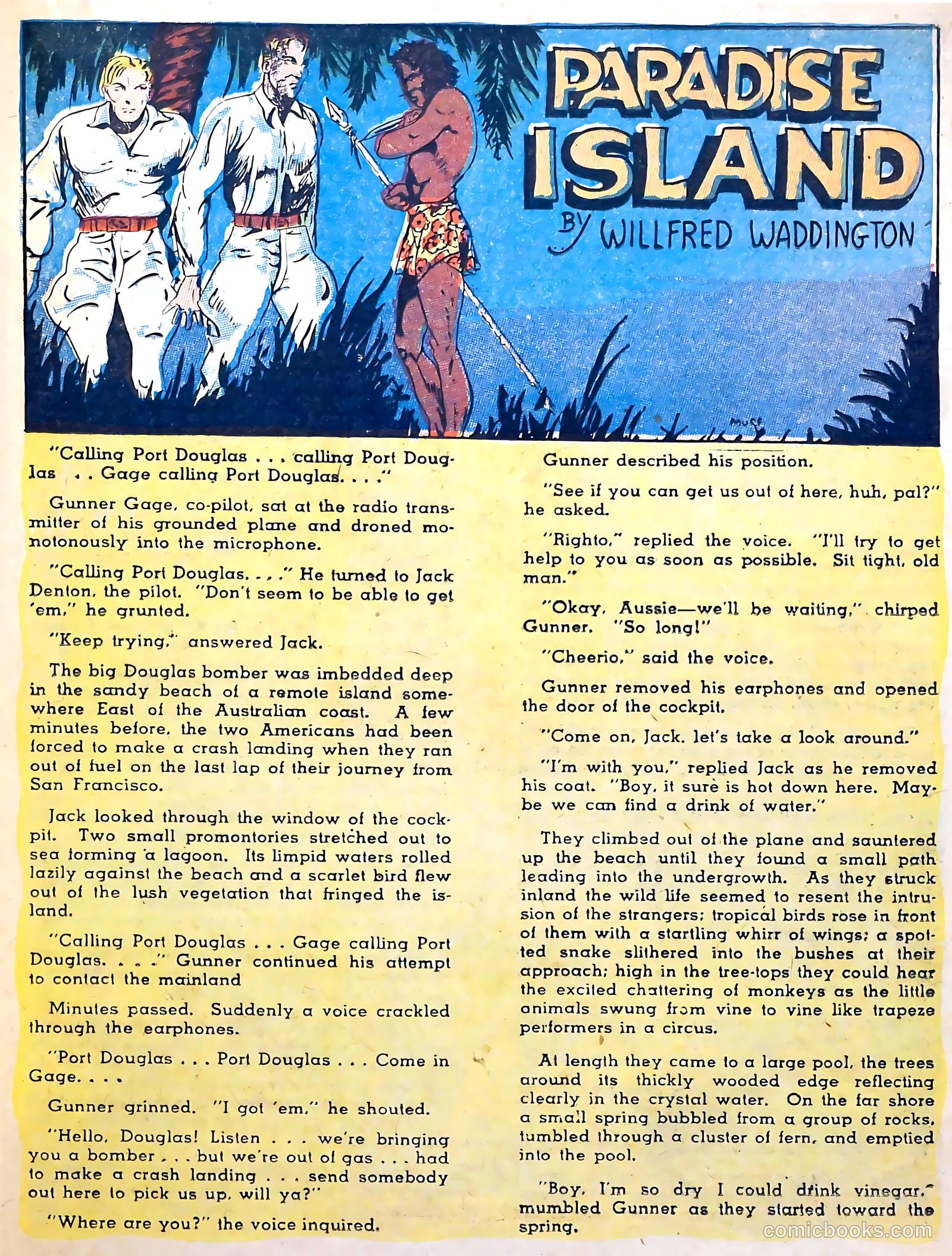 Captain Aero Comics #7 — page 31 of 68