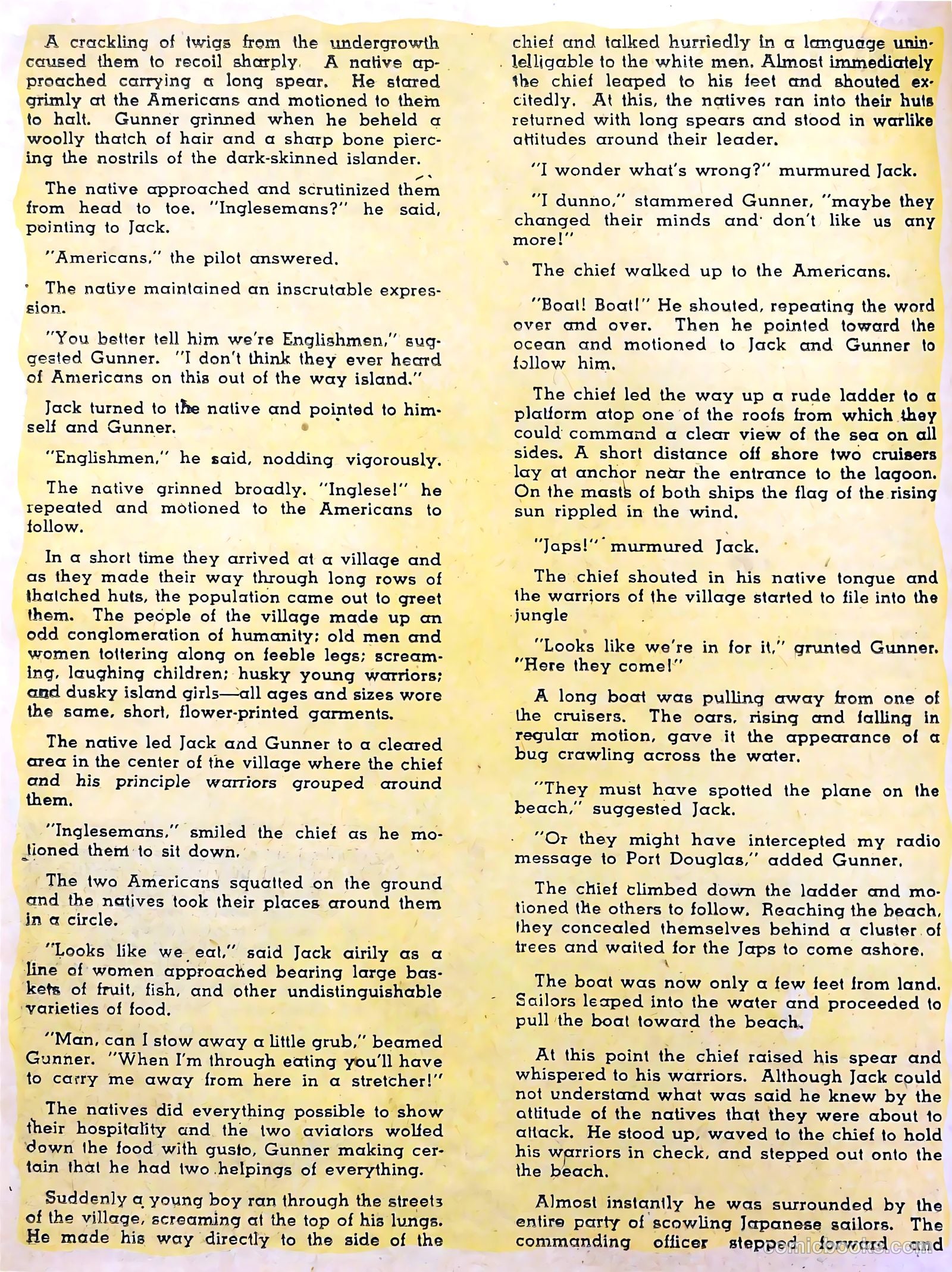 Captain Aero Comics #7 — page 32 of 68