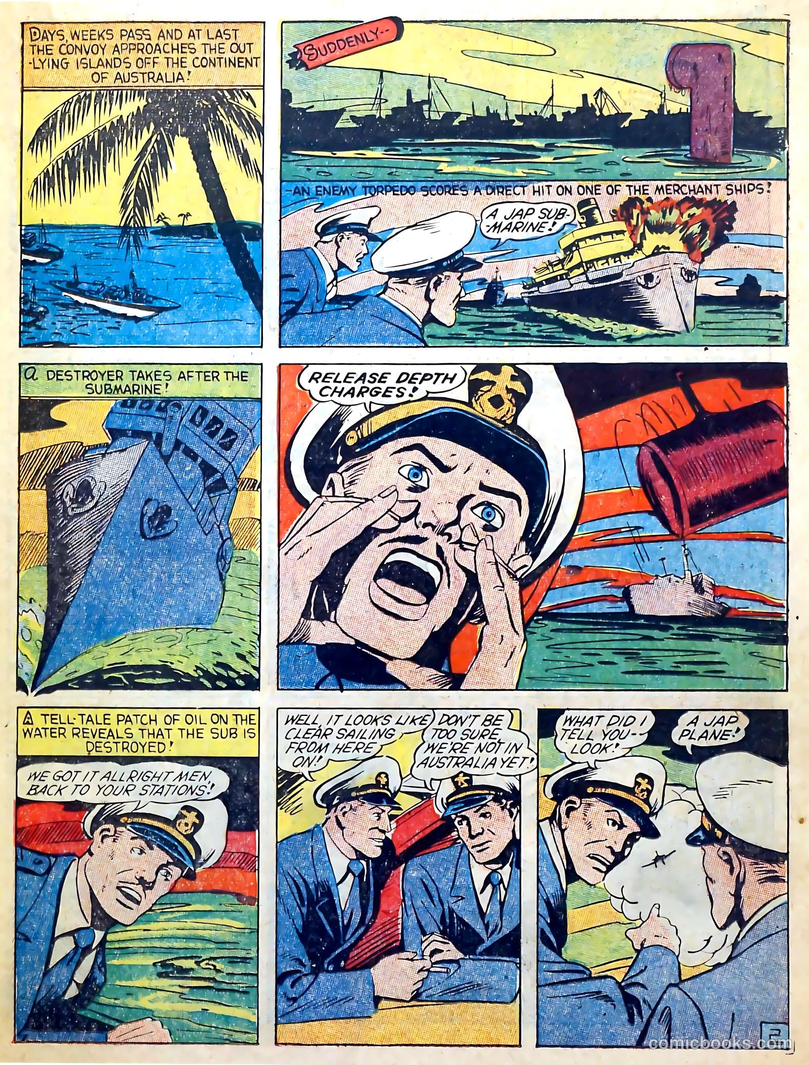 Captain Aero Comics #7 — page 35 of 68